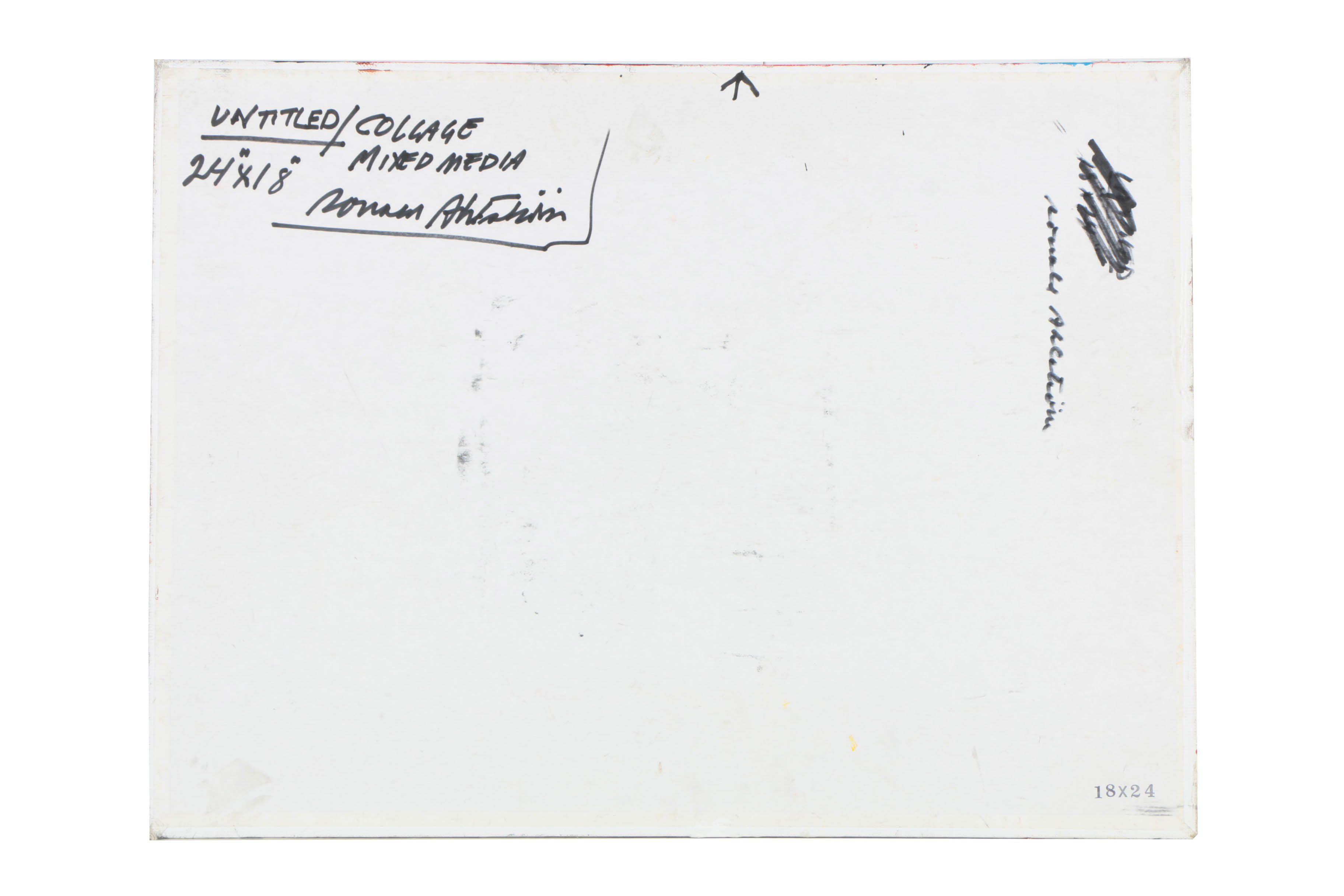 Collection of Ronald Ahlström Abstract Compositions on Canvas Boards