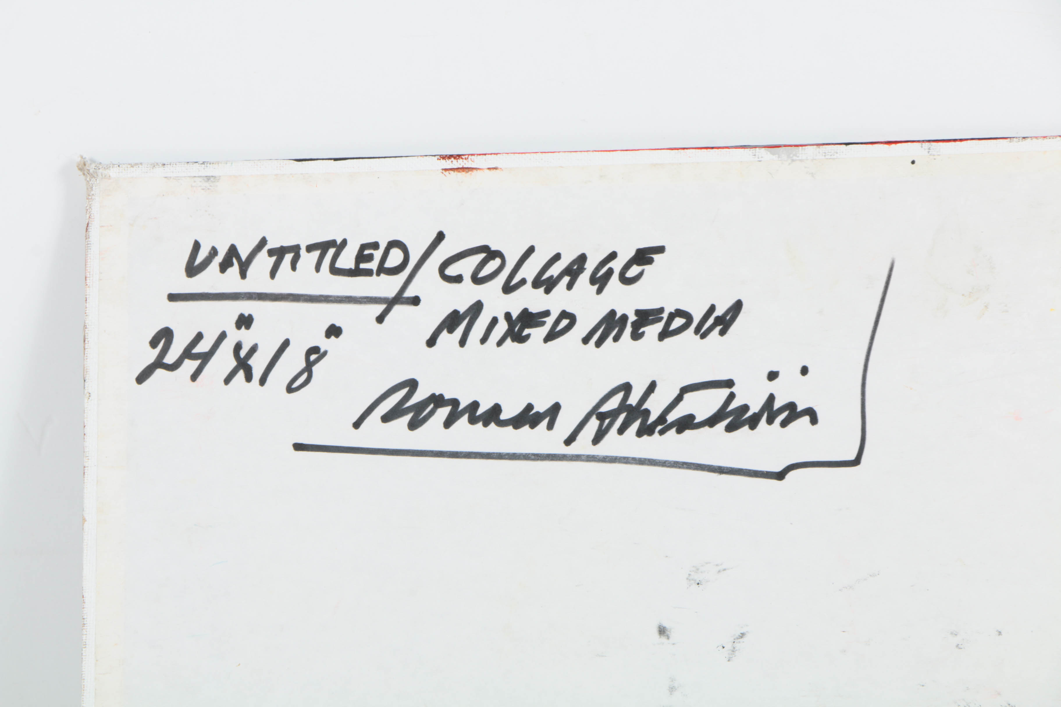 Collection of Ronald Ahlström Abstract Compositions on Canvas Boards