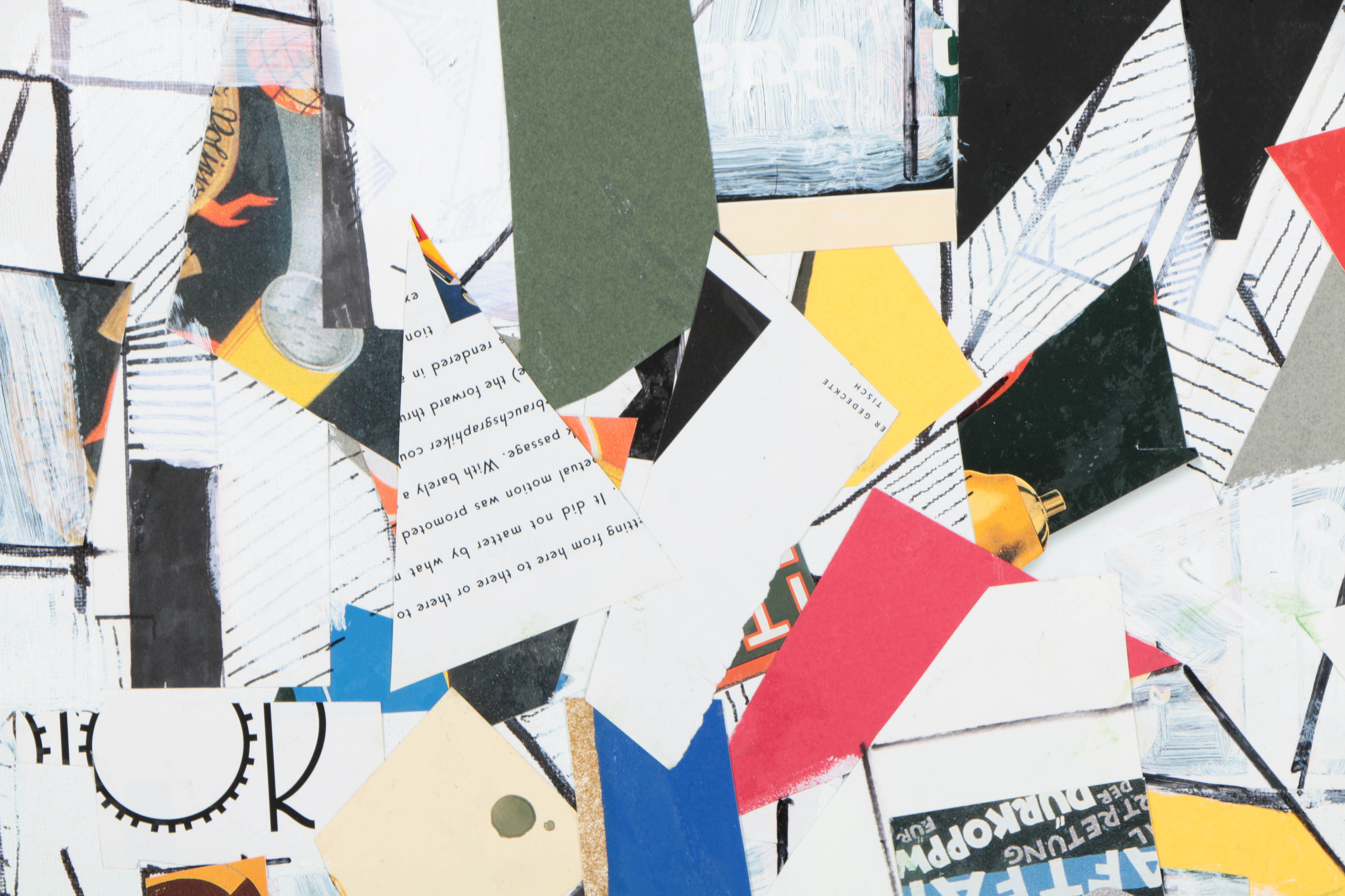 Collection of Ronald Ahlström Abstract Compositions on Canvas Boards