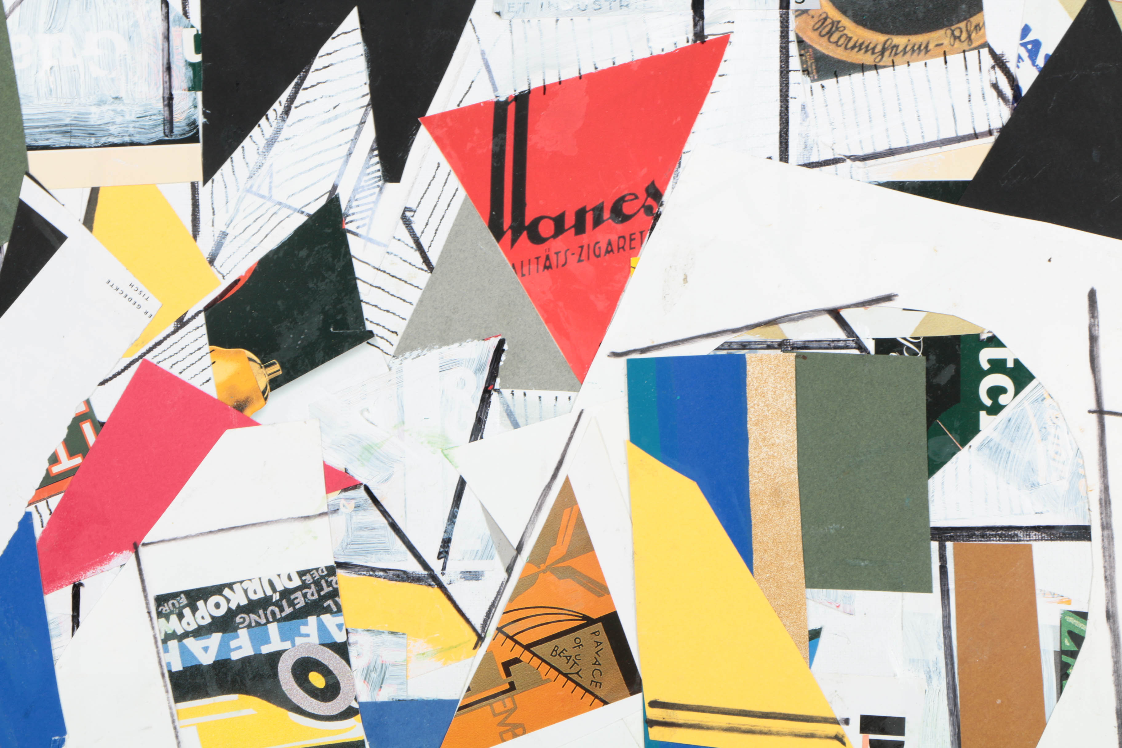 Collection of Ronald Ahlström Abstract Compositions on Canvas Boards