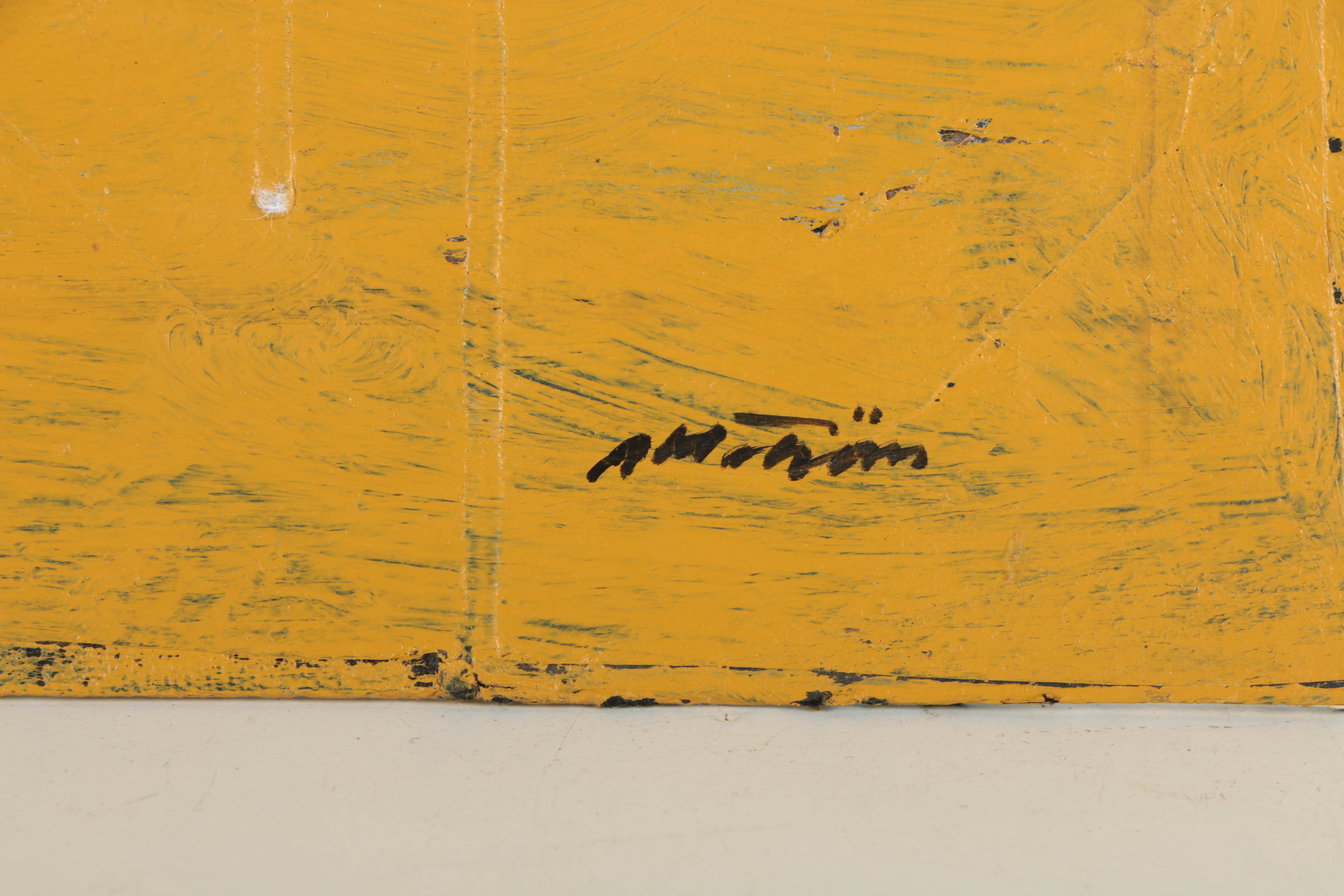 Assortment of Ronald Ahlström Abstract Compositions on Canvas Boards