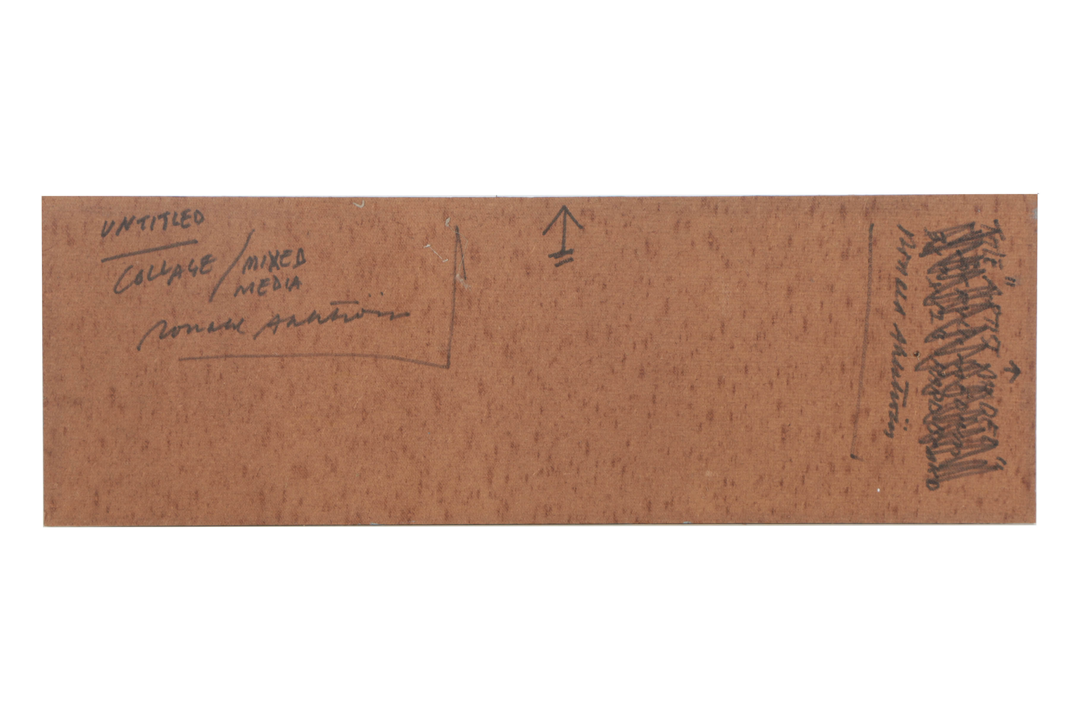 Pair of Ronald Ahlström Mixed Media Collage on Board