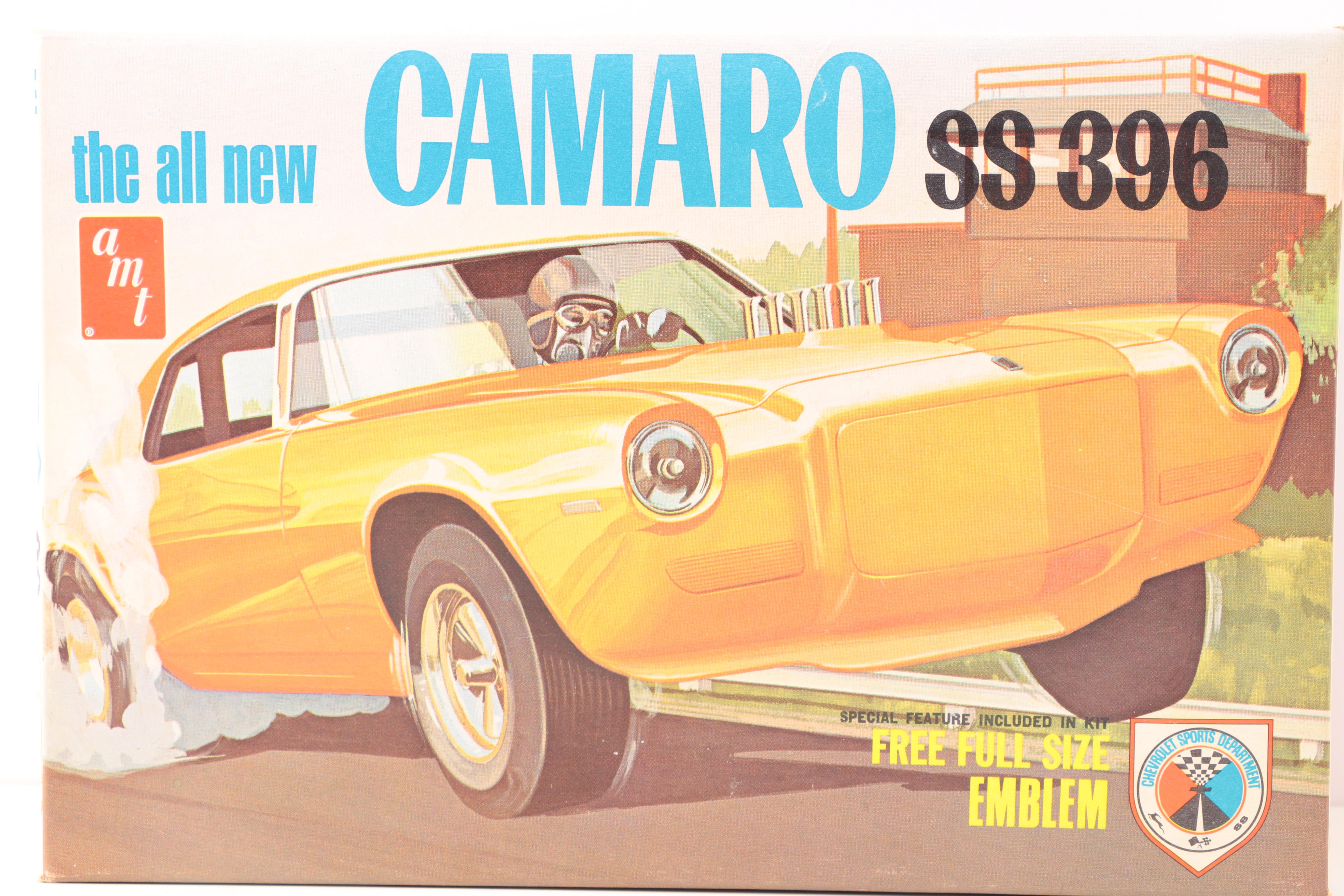 Seven 1970s Chevy Model Kits