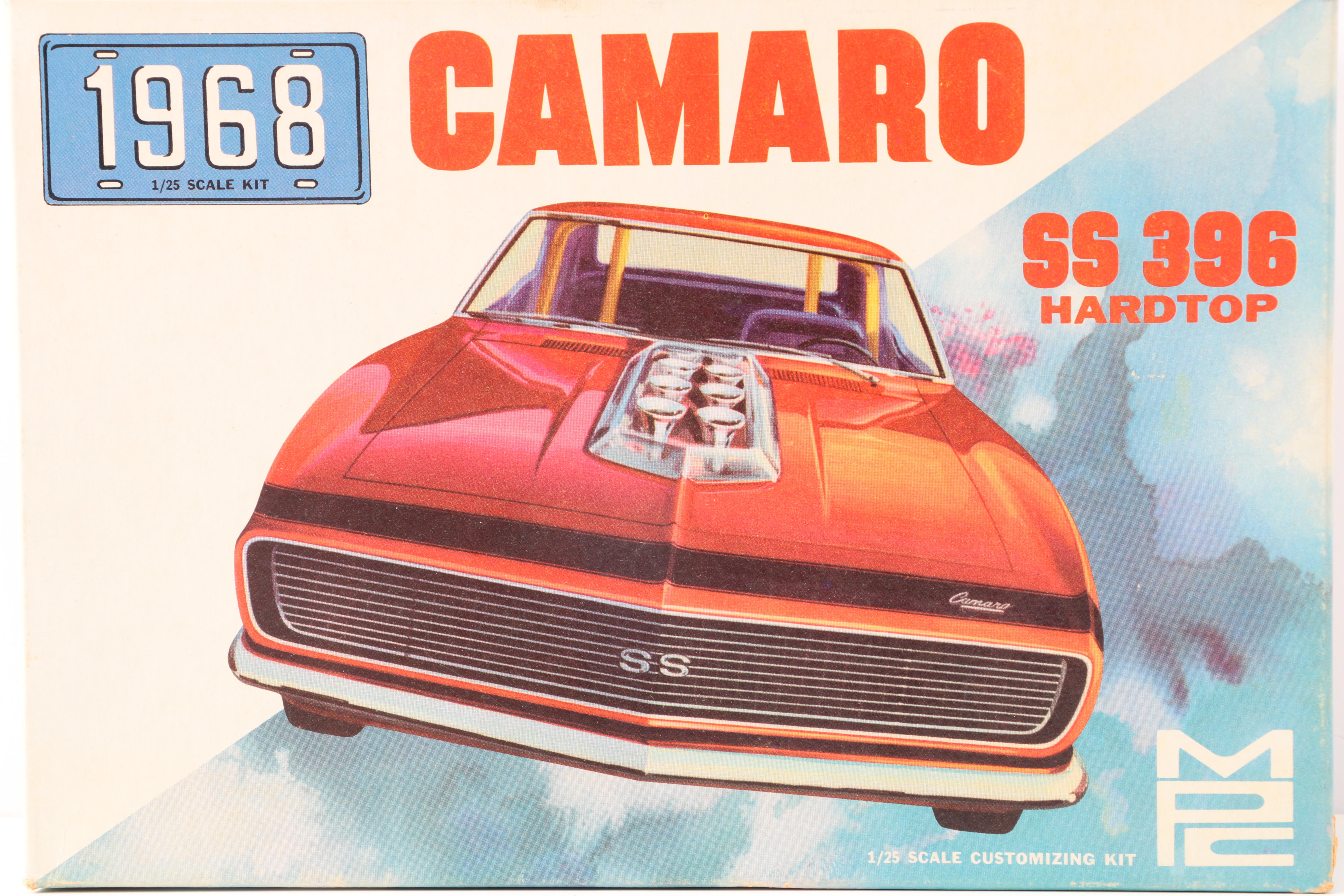 Seven 1970s Chevy Model Kits