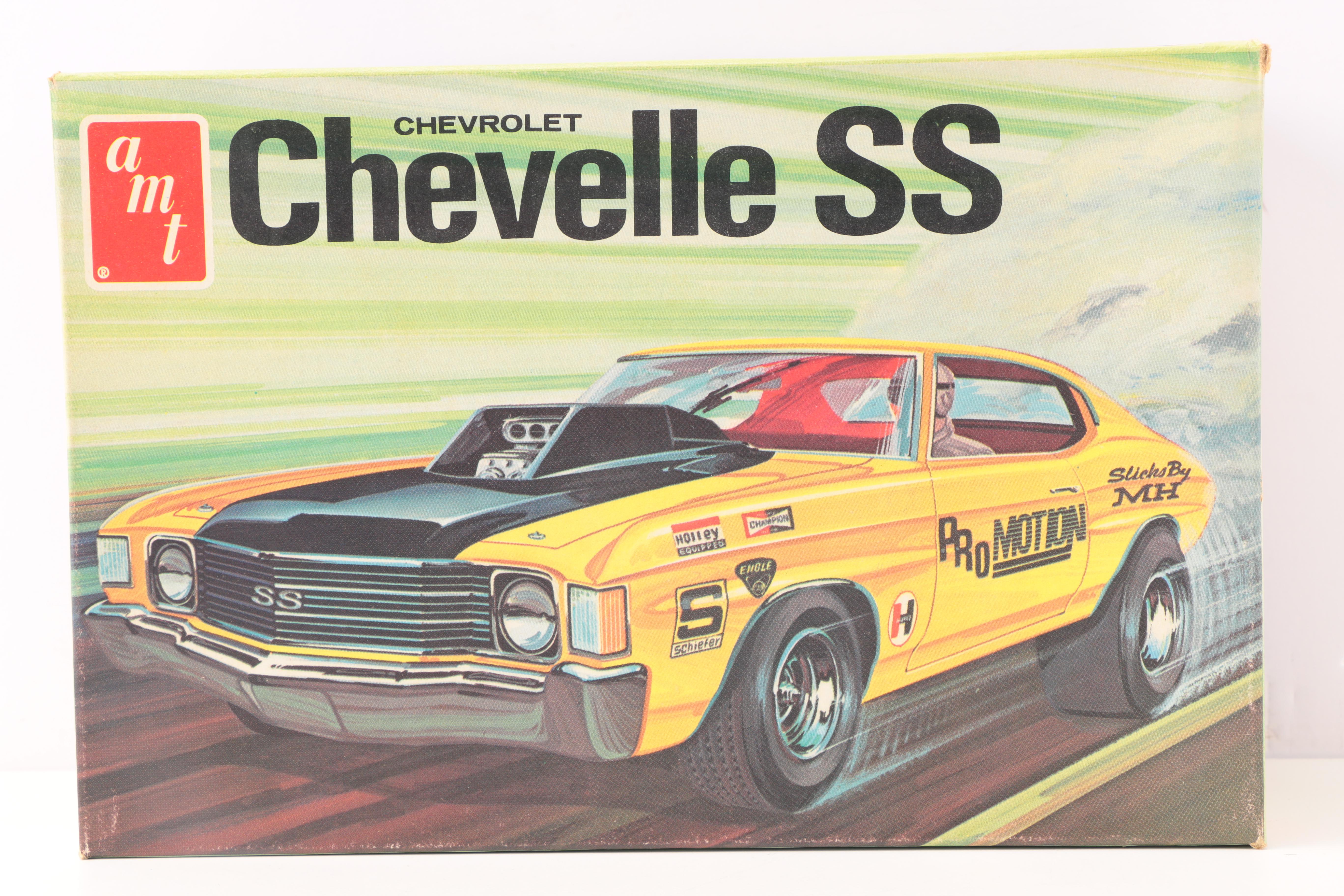 Seven 1970s Chevy Model Kits