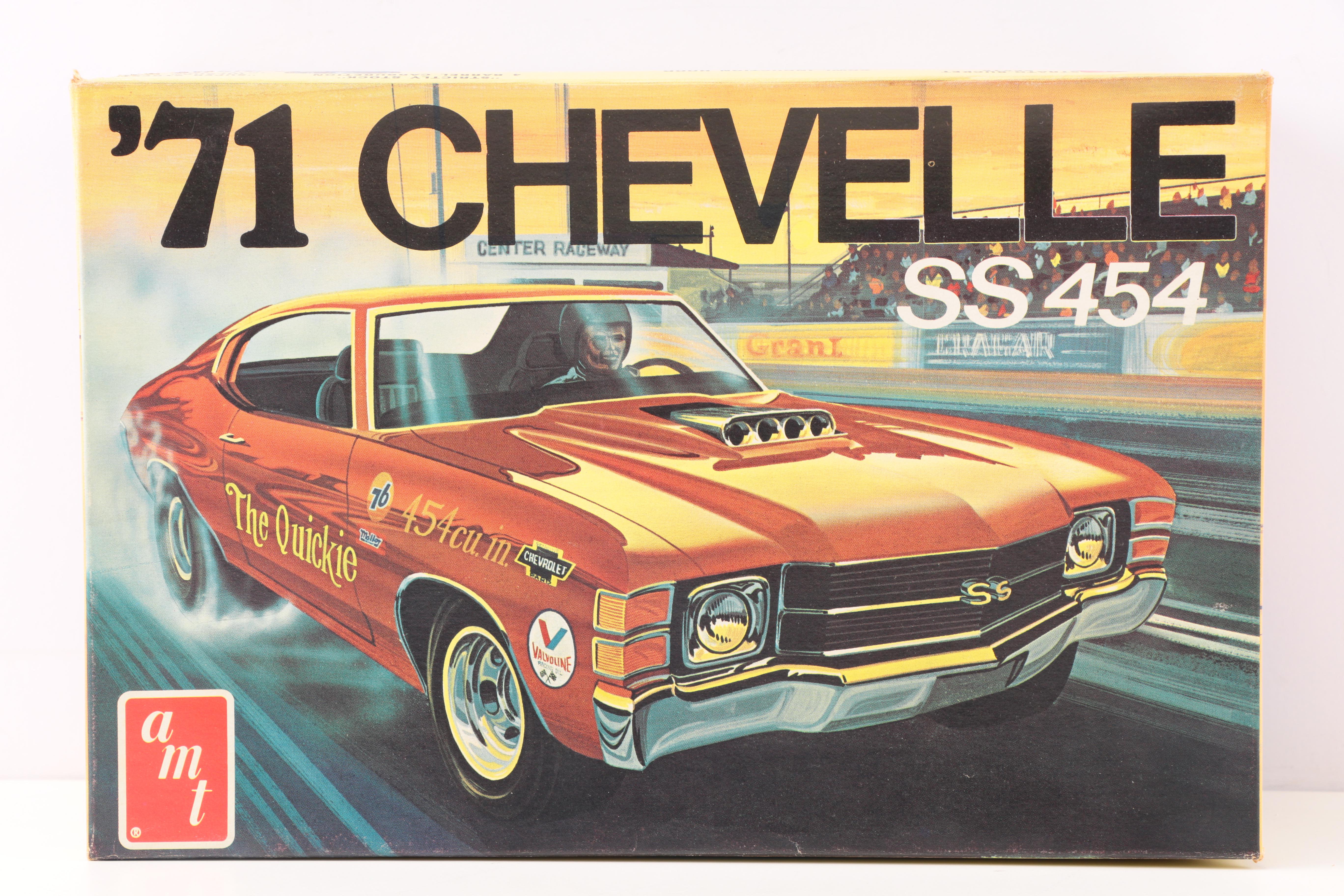 Seven 1970s Chevy Model Kits