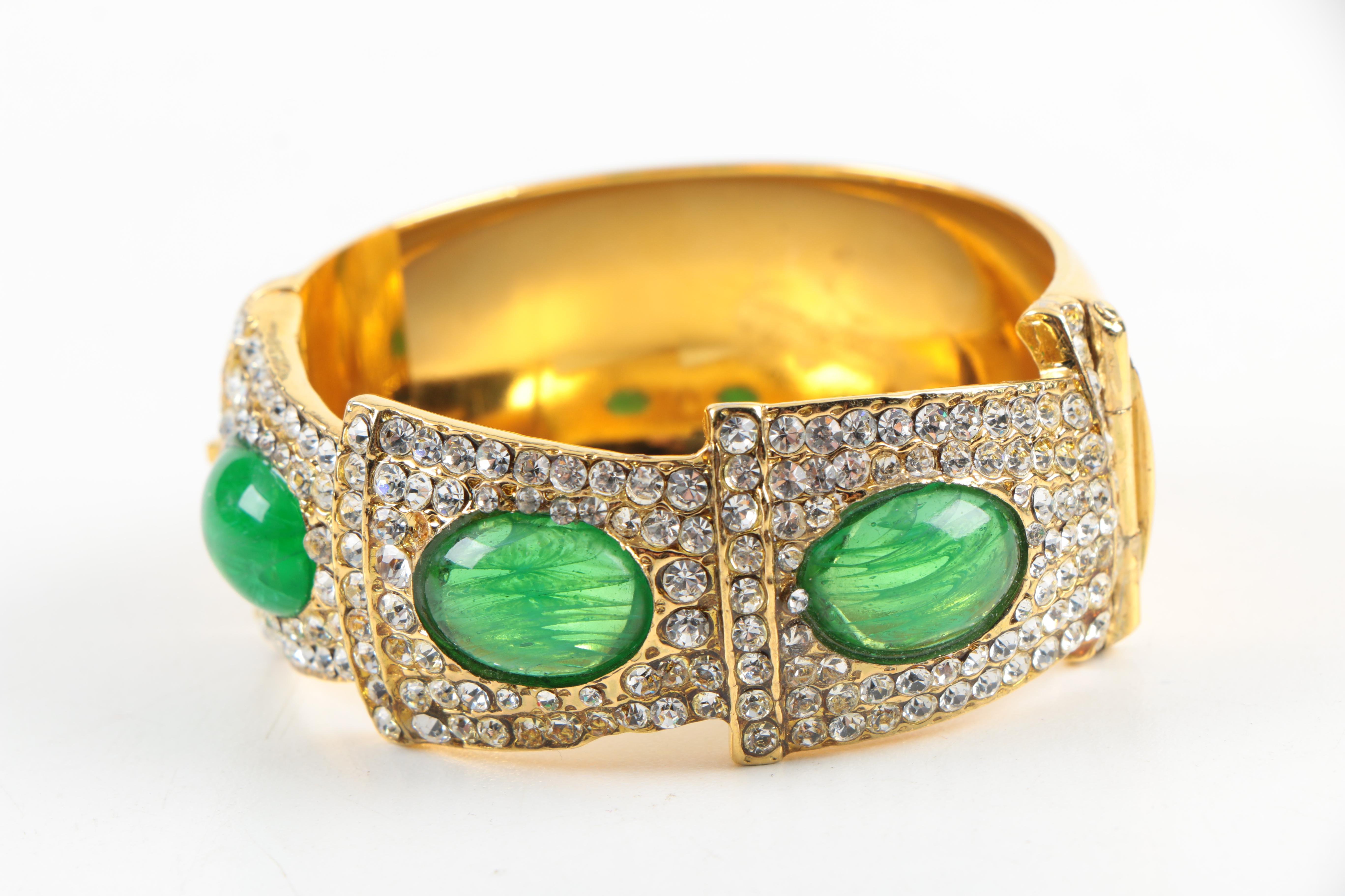 Vintage Vendome Figa Hand Necklace and Bijoux Casico Bracelet