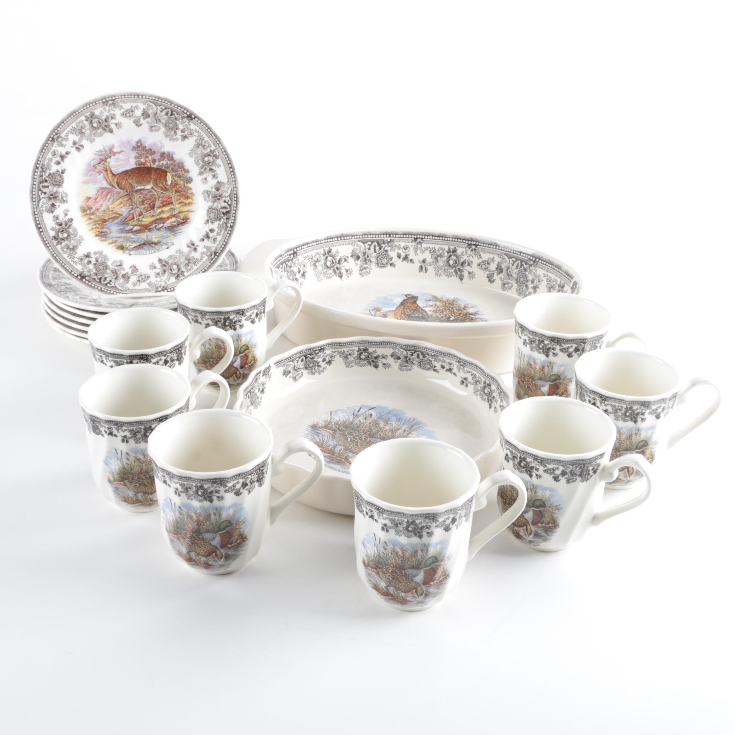 Churchill China "Vintage Game" Tableware