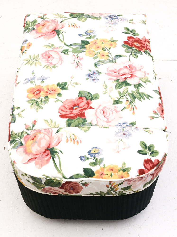 Set of Green Wicker Furniture