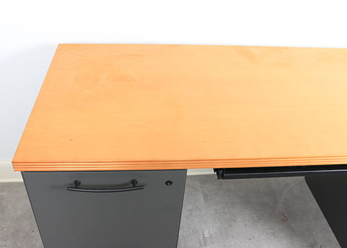 National "WaveWorks" Laminate Desk