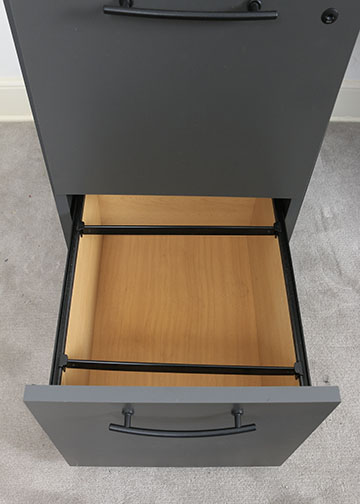 National "WaveWorks" Laminate Desk