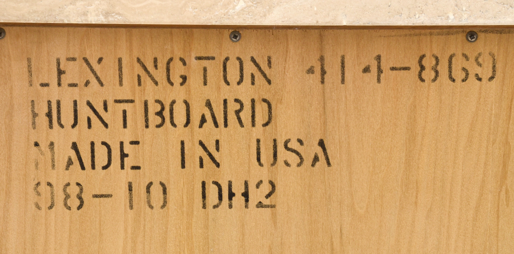 Lexington Marble Top Sideboard