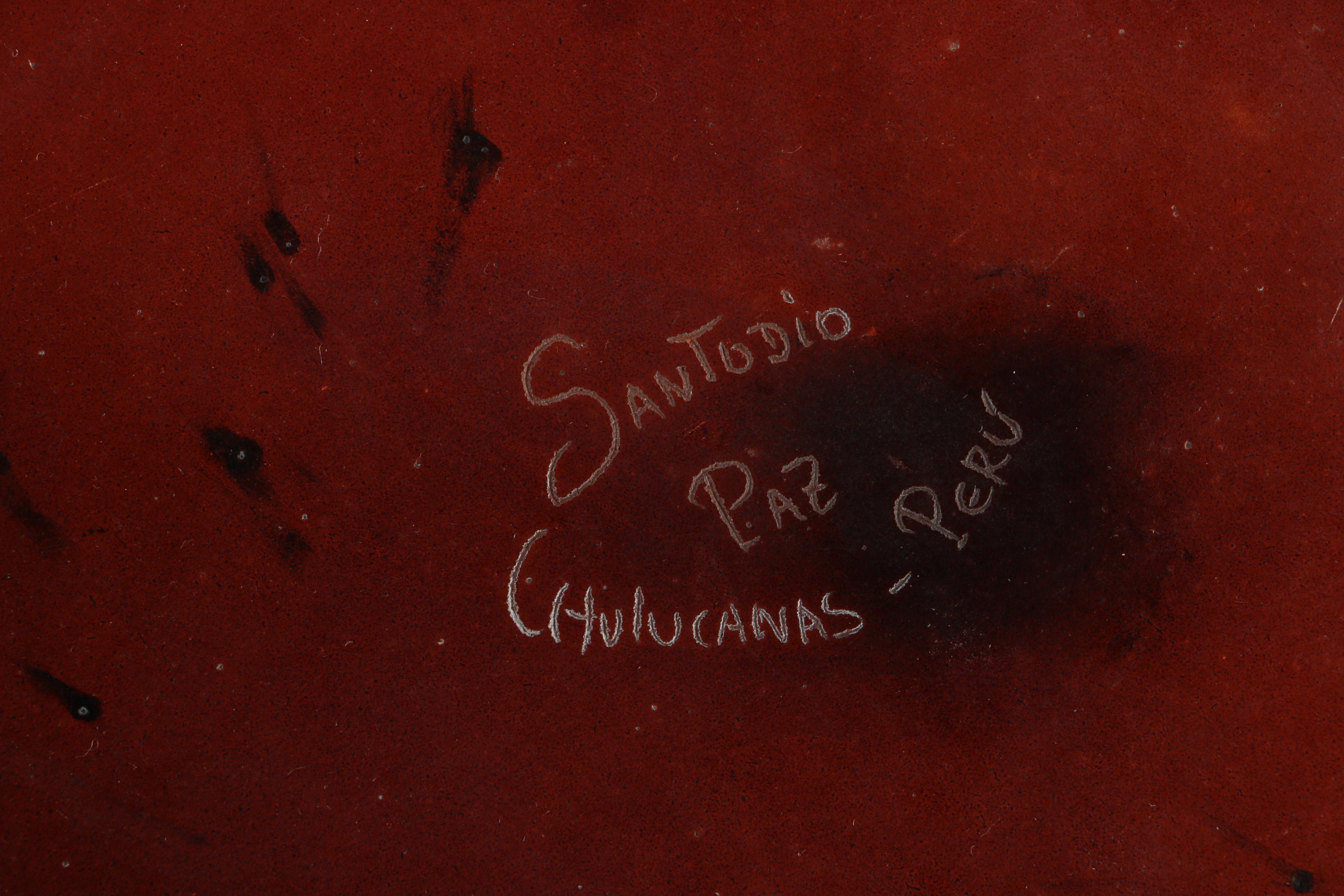 Santodio Paz Handmade Decorative Clay Plate