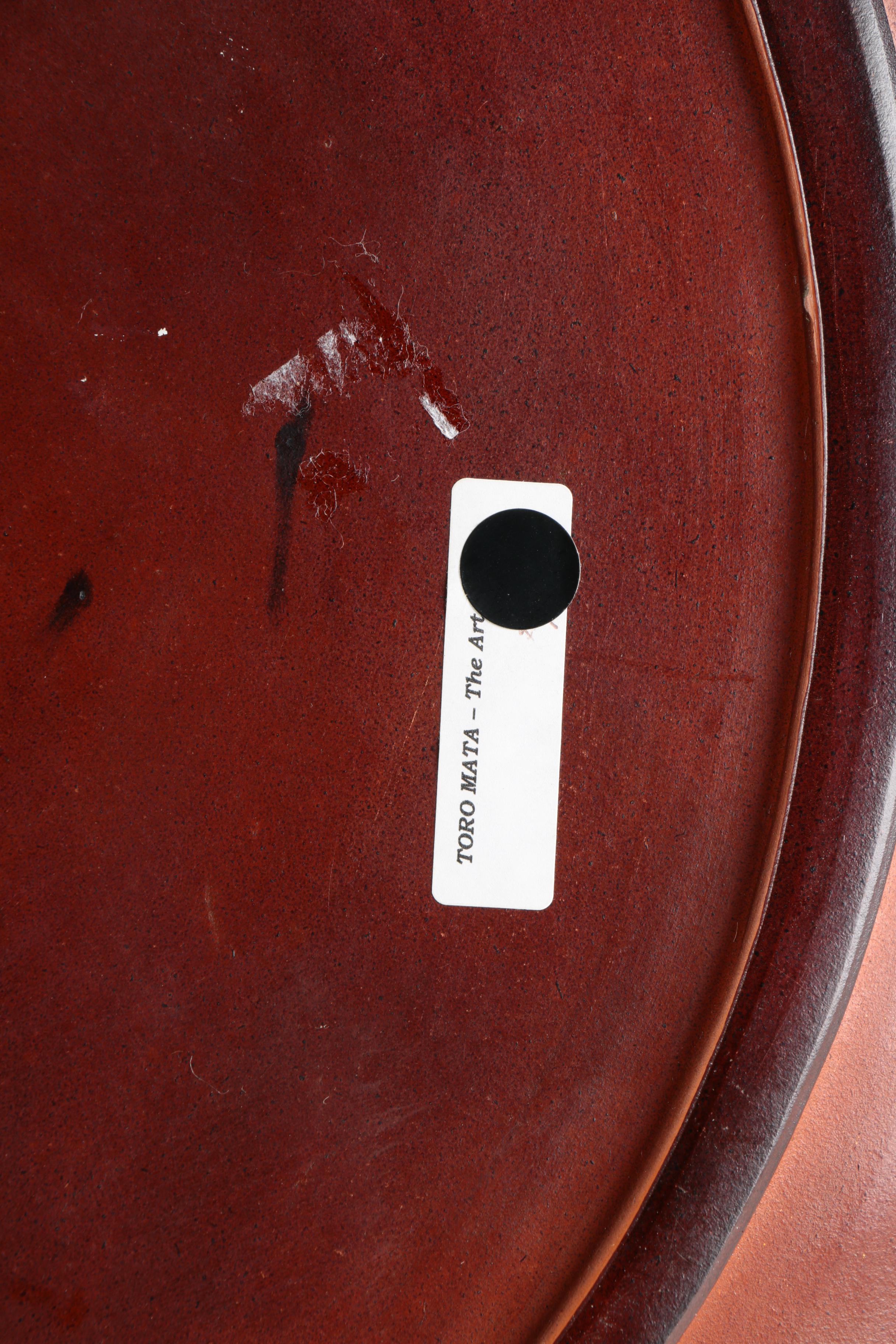 Santodio Paz Handmade Decorative Clay Plate