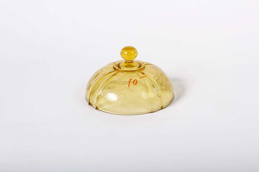 Amber Federal Glass Company "Madrid" Tableware