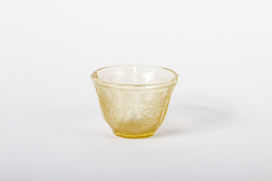 Amber Federal Glass Company "Madrid" Tableware
