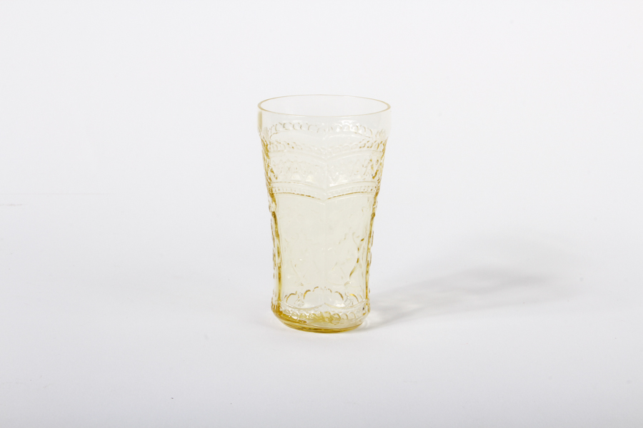 Amber Federal Glass Company "Madrid" Tableware