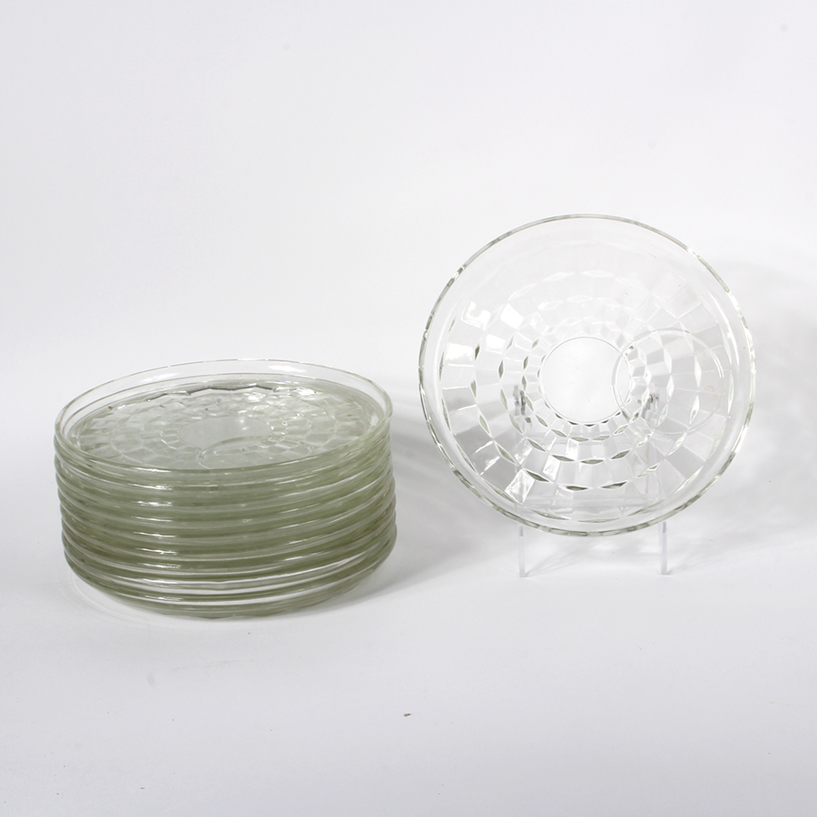 Colony "Whitehall Clear " Luncheon Plates