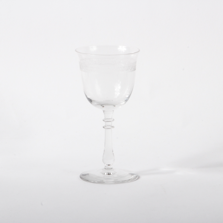 Assortment of Clear Cordial Glasses