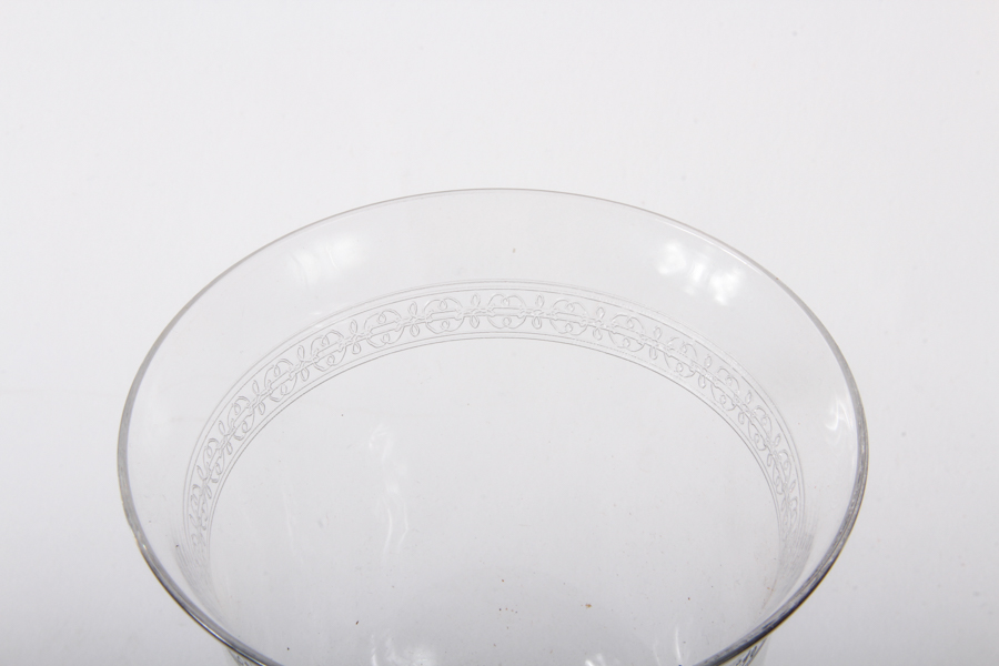 Assortment of Clear Cordial Glasses