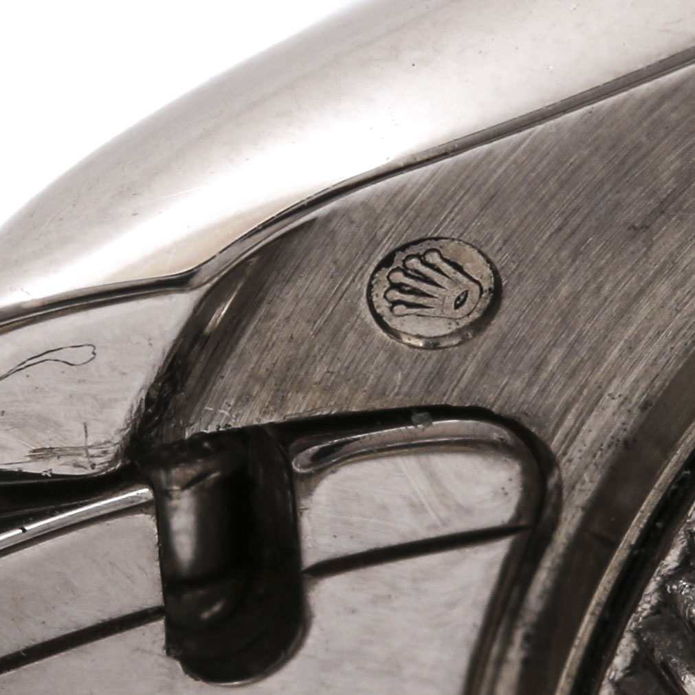 Rolex Oyster "Crown Collection" 18K White Gold 1.44 CTW Diamond Watch