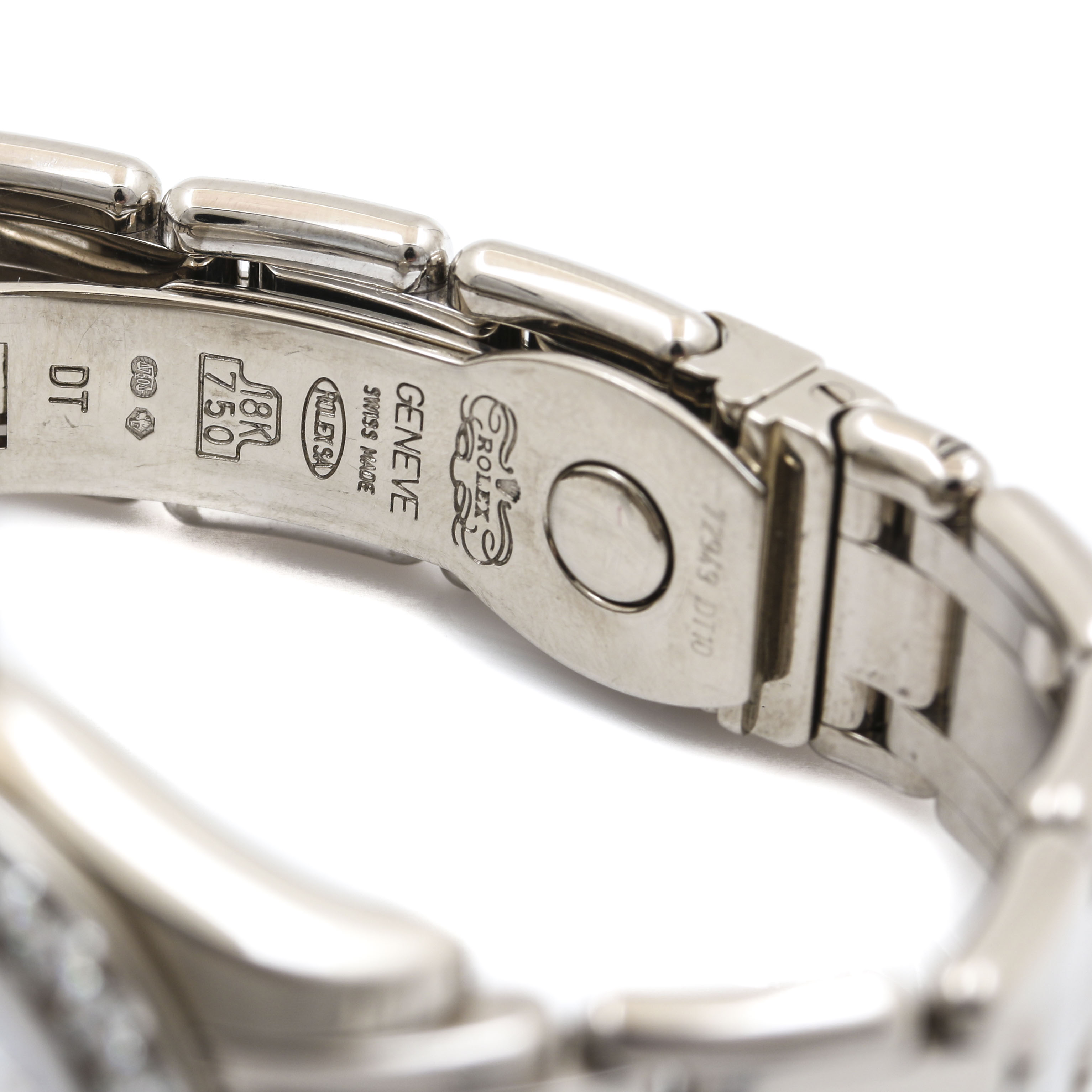 Rolex Oyster "Crown Collection" 18K White Gold 1.44 CTW Diamond Watch