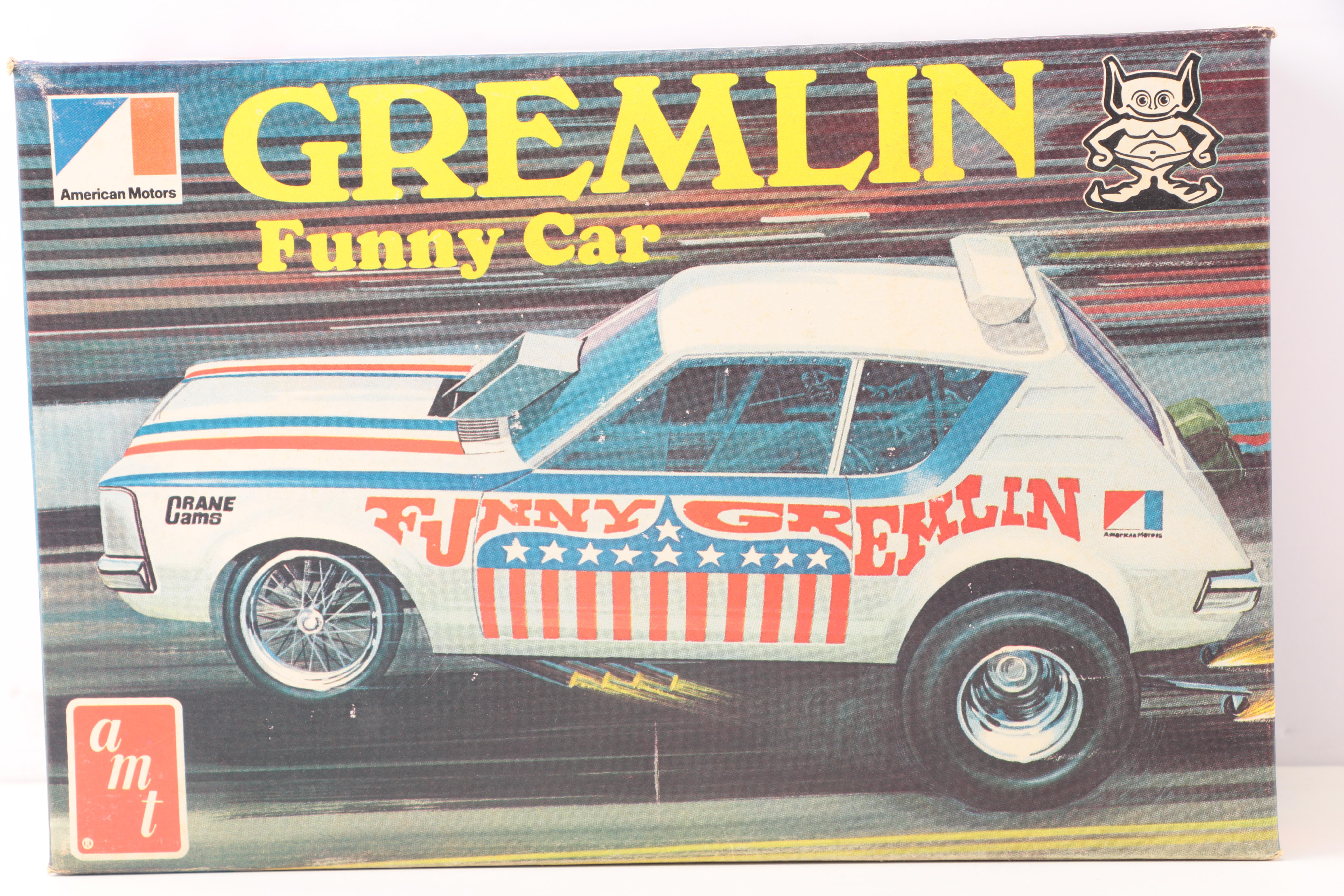 Vintage Model Funny Car Kits featuring AMT