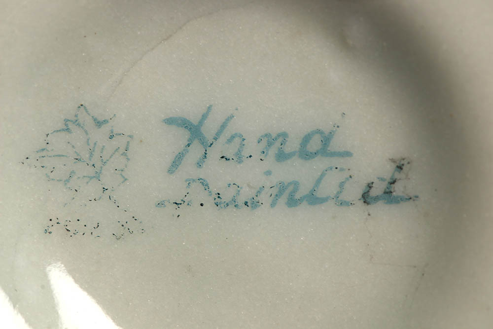 Vintage Hand Painted Nippon Handled Urn Vase