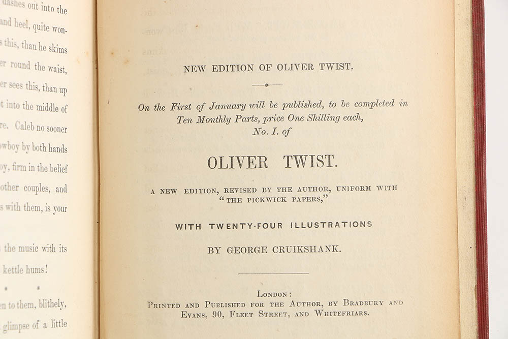 1846 First and Second Edition Charles Dickens Christmas Books