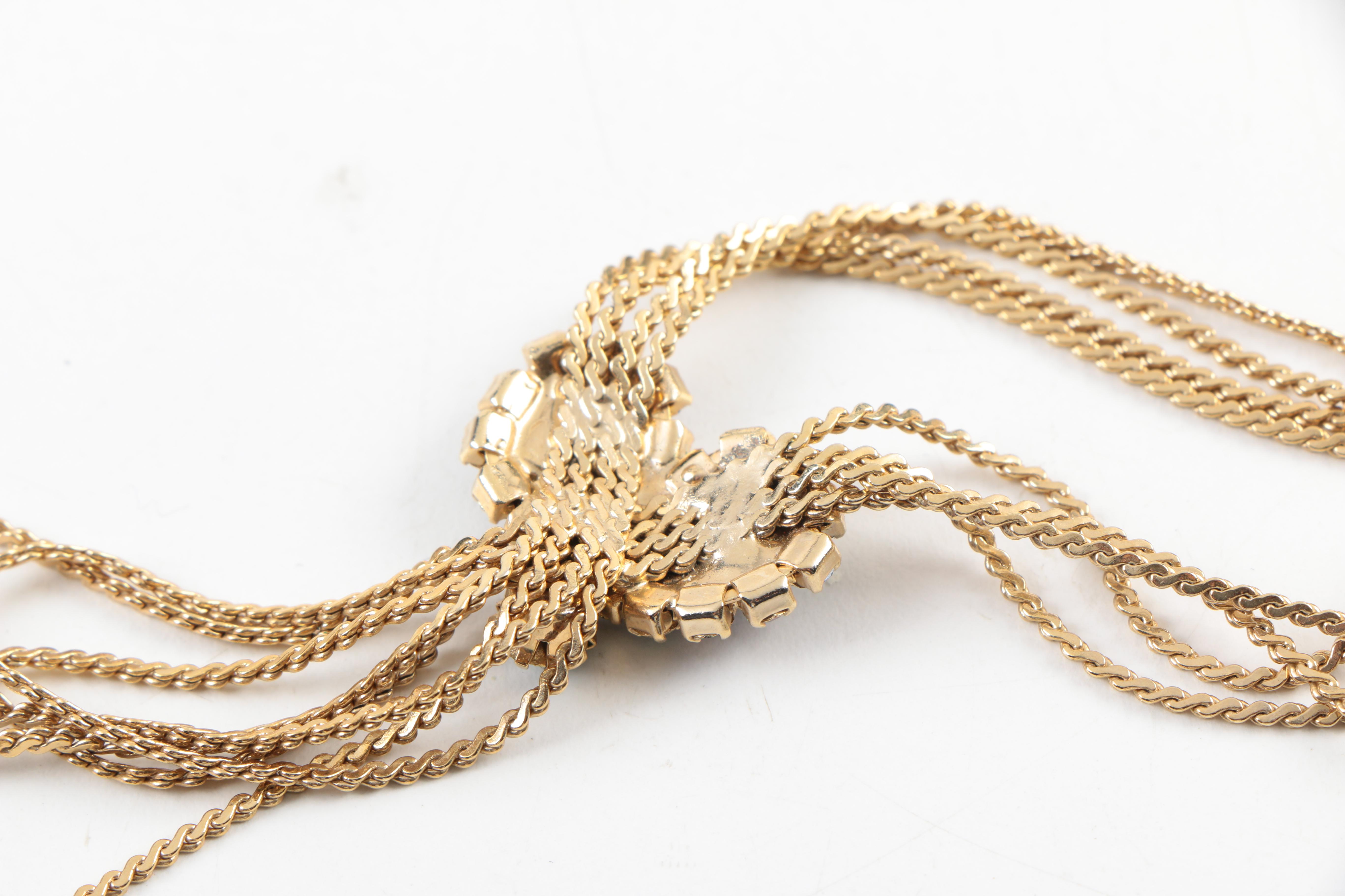 Assorted Gold Tone Jewelry Including Linda Levinson