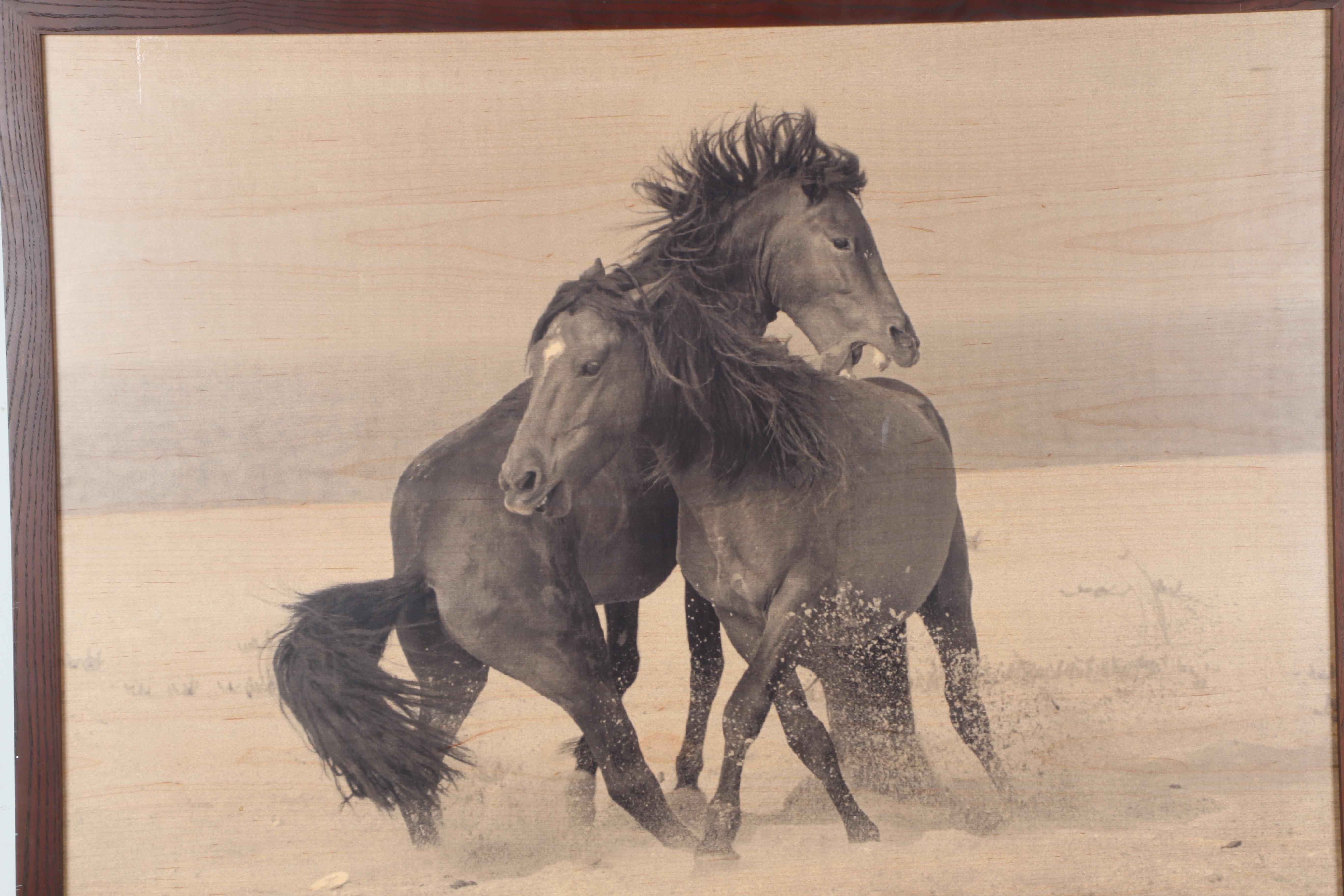 Roberto Dutesco "Sable Island" Lithograph