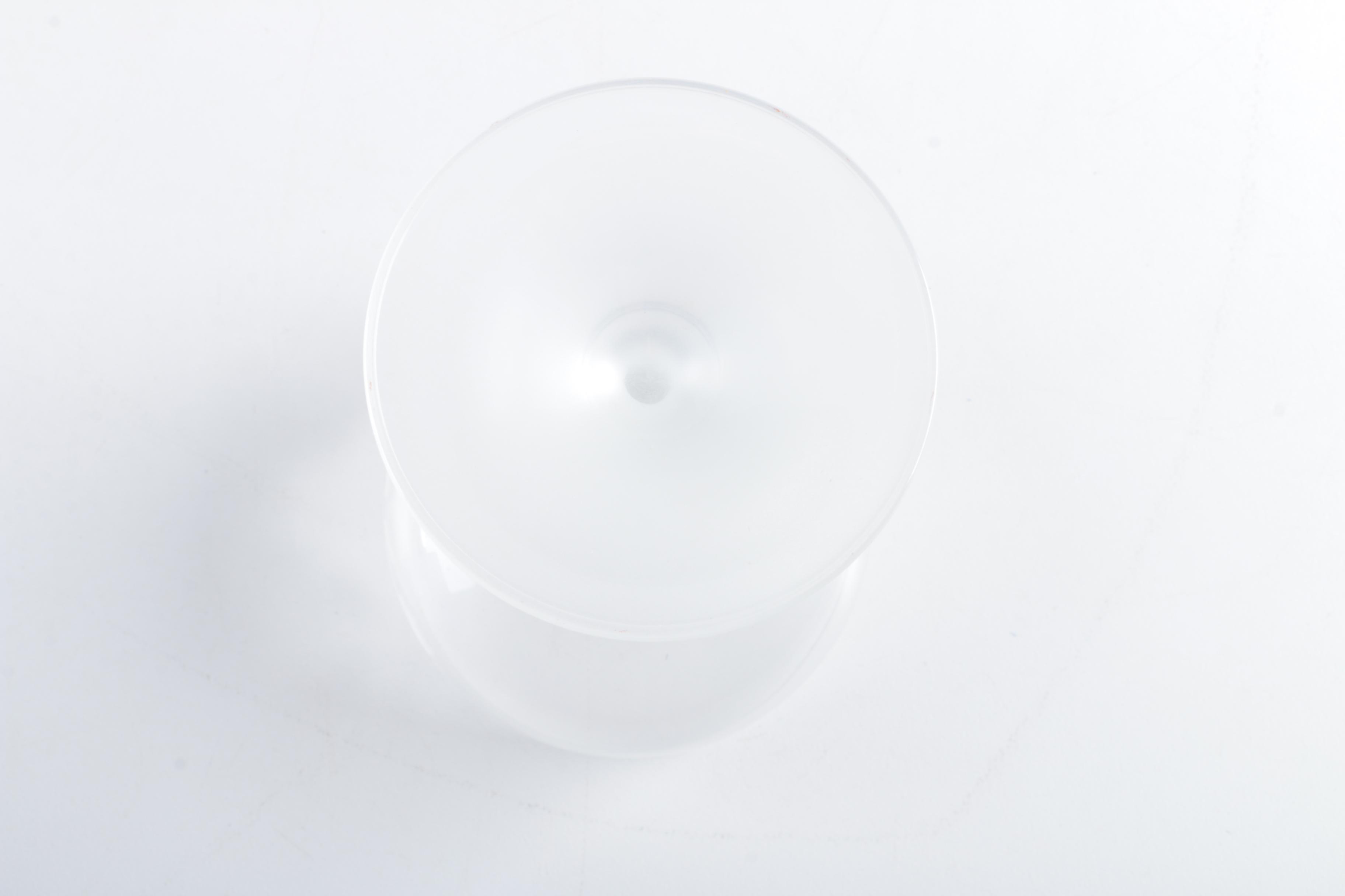 Avon "Hummingbird" Crystal Champagne Glasses