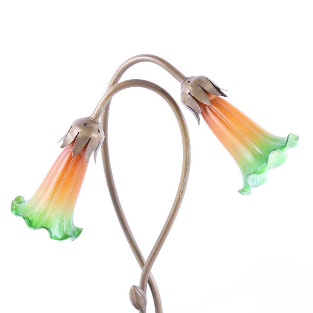 Tiffany Style Lily Accent Lamp