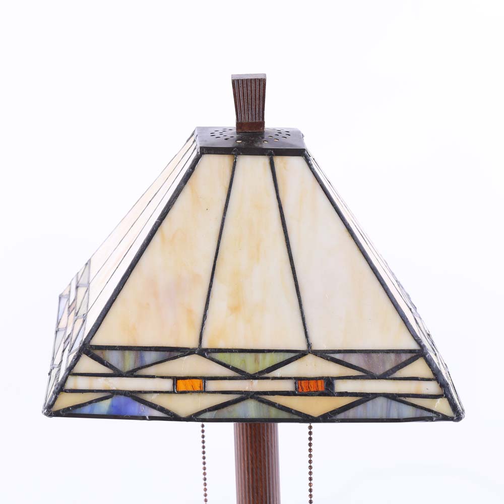 Tiffany Style Art Deco Accent Lamp