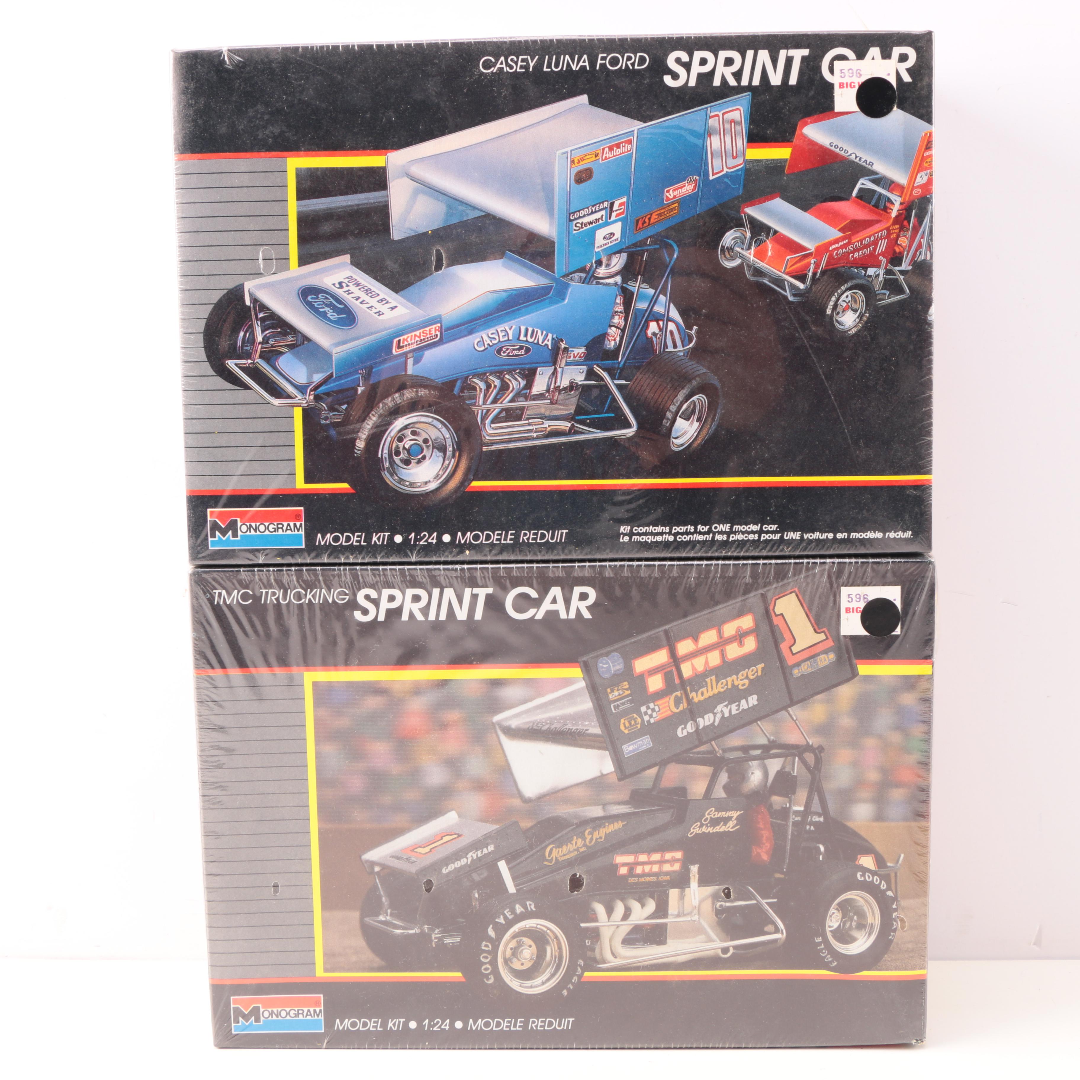 Vintage Monogram Sprint Car Model Kits