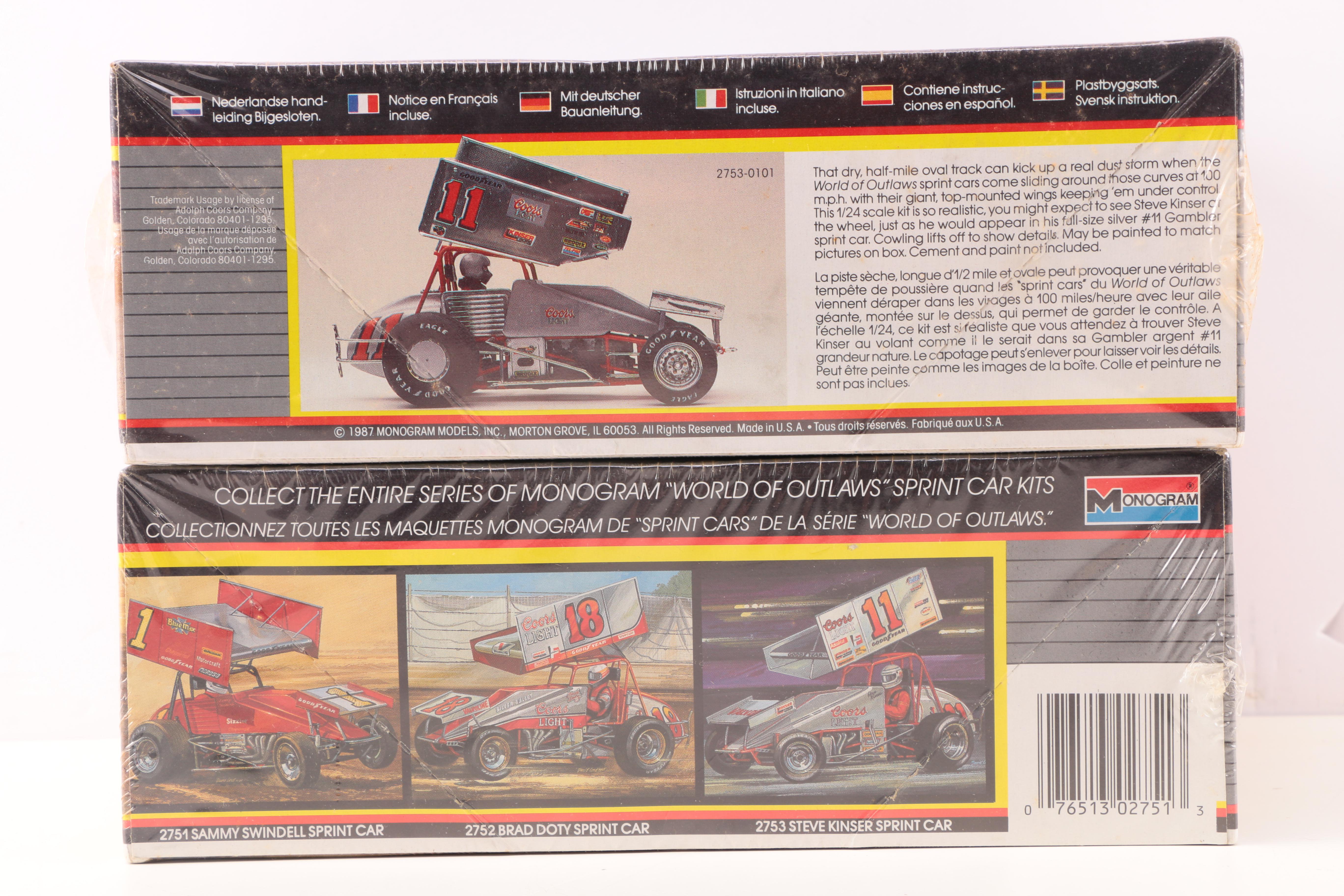 Vintage Monogram Sprint Car Model Kits