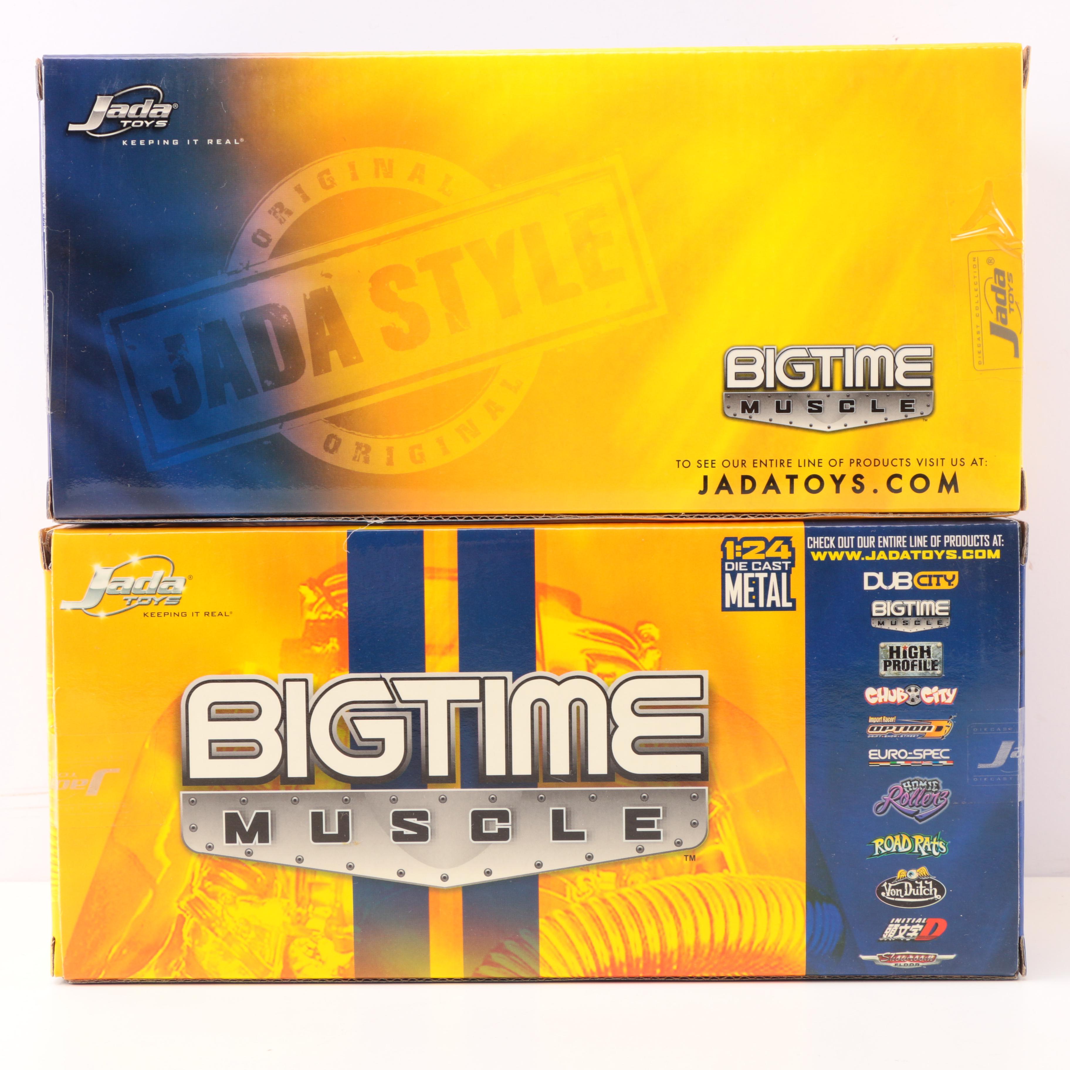 Dub City "Big Time Muscle" Metal Die Cast Metal Cars