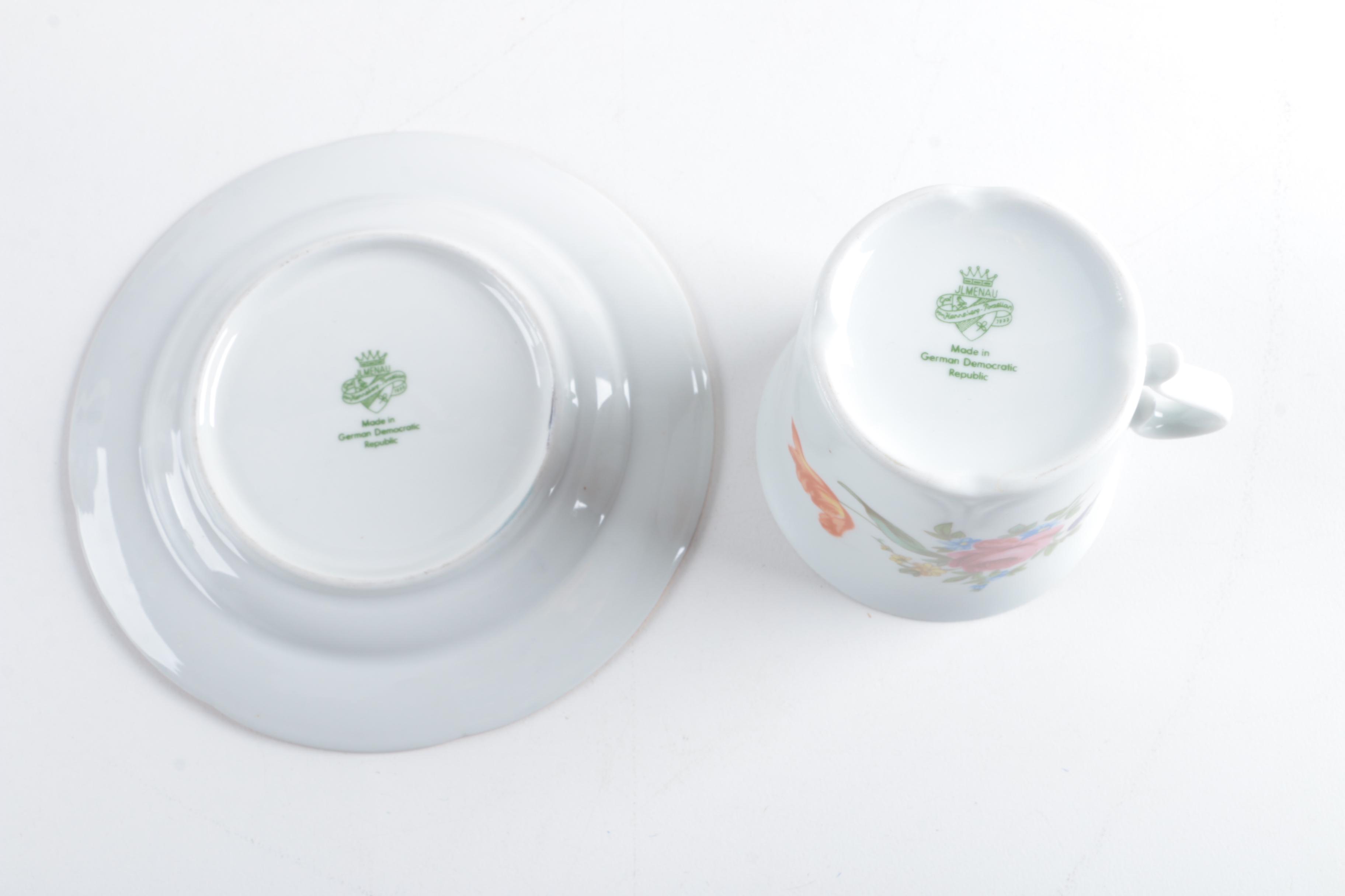 Vintage Graf Von Henneberg Porcelain Coffee Service