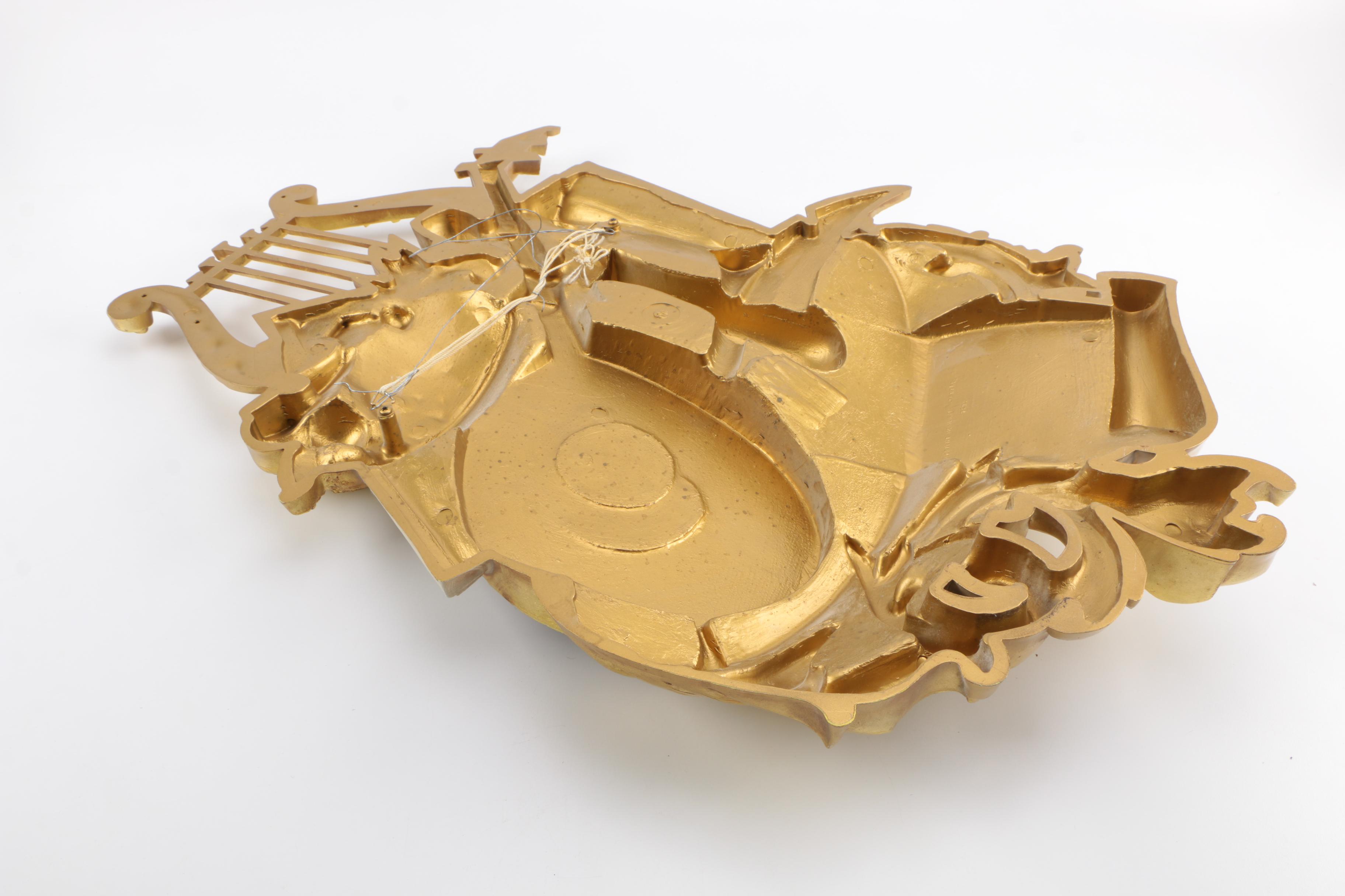 Vintage Plastic Molded Wall Hanging