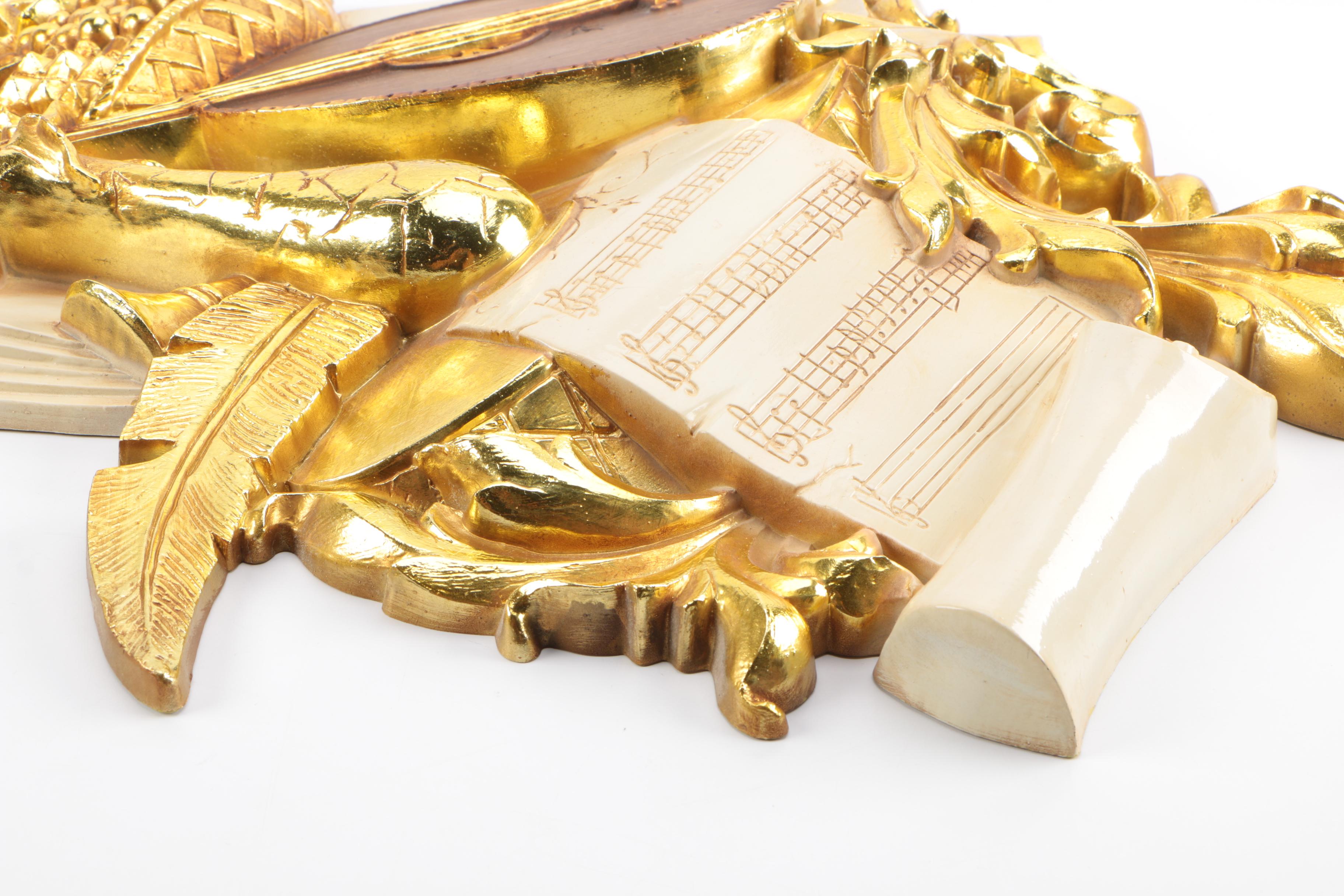 Vintage Plastic Molded Wall Hanging