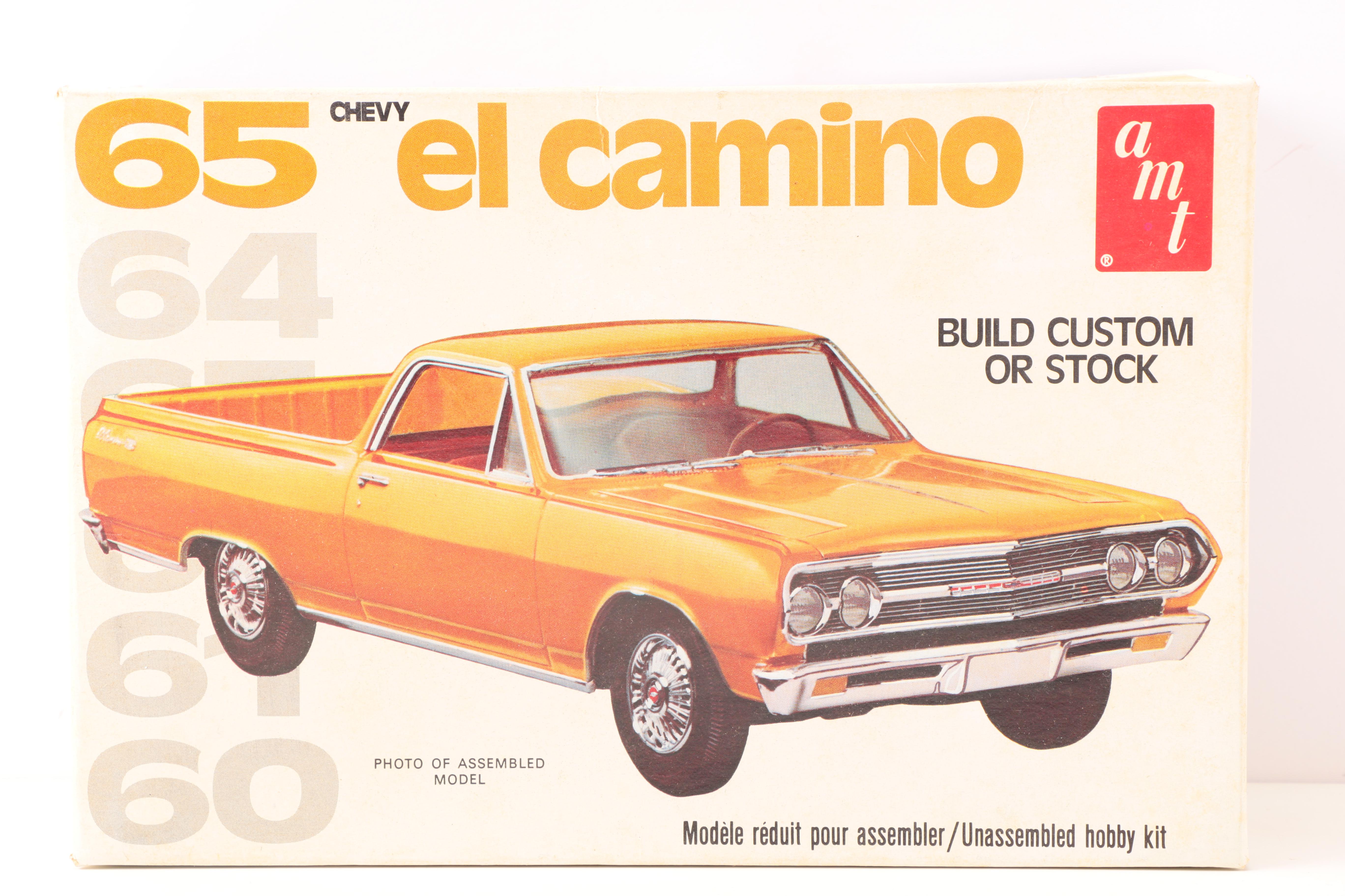 Chevrolet El Camino 1950s and 1960s Model Car Kits