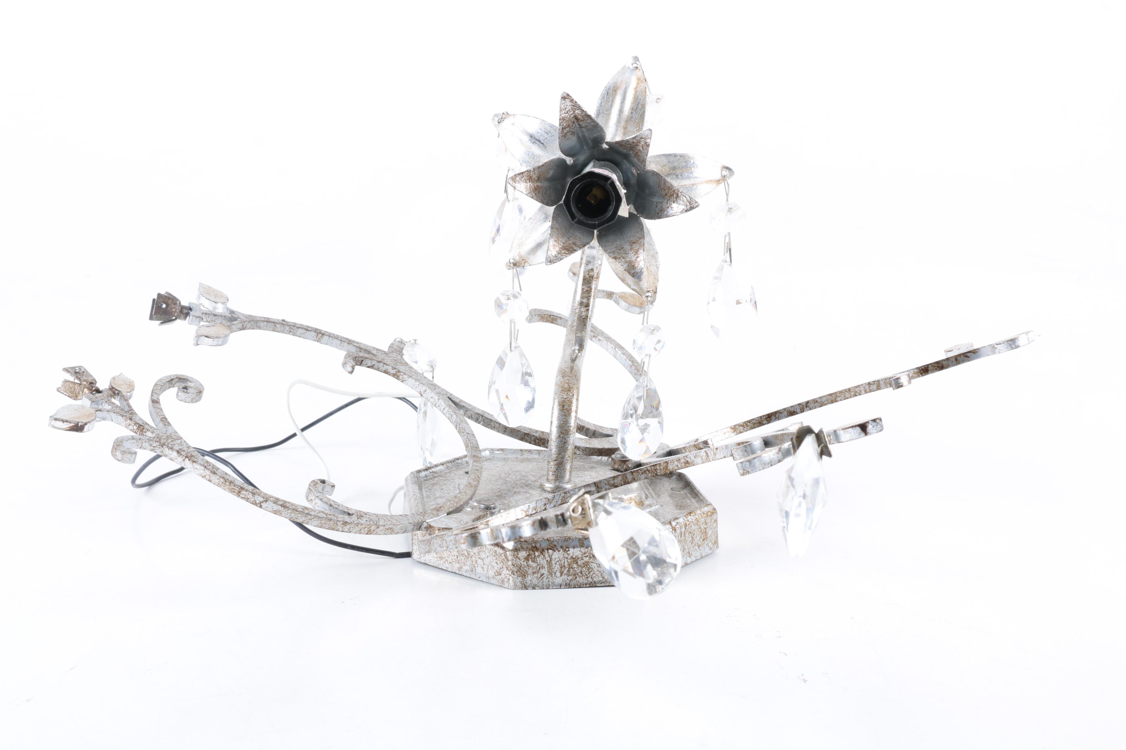 Pair of Metal Wall Sconces