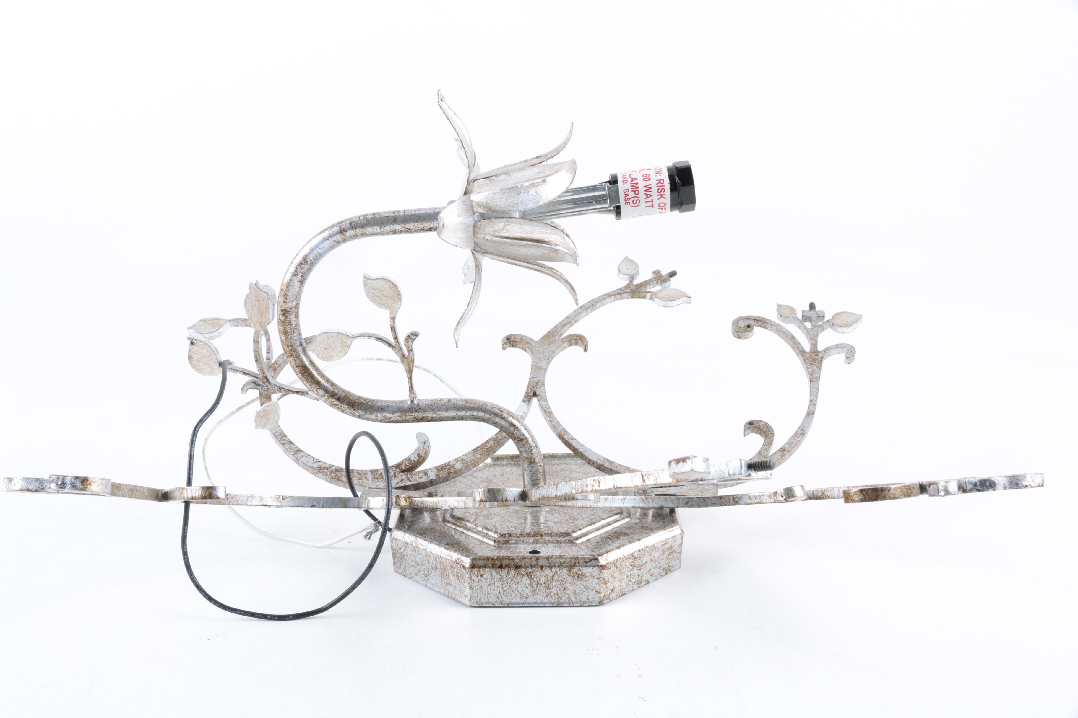 Pair of Metal Wall Sconces