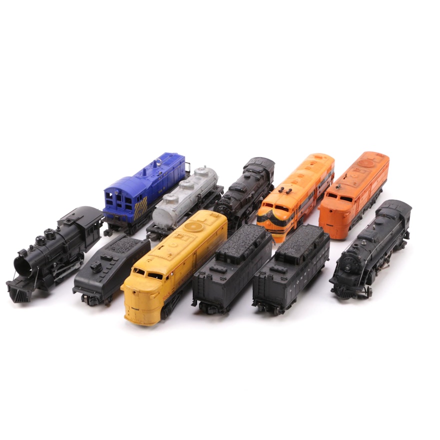 Collection of Lionel and Marx Train Cars