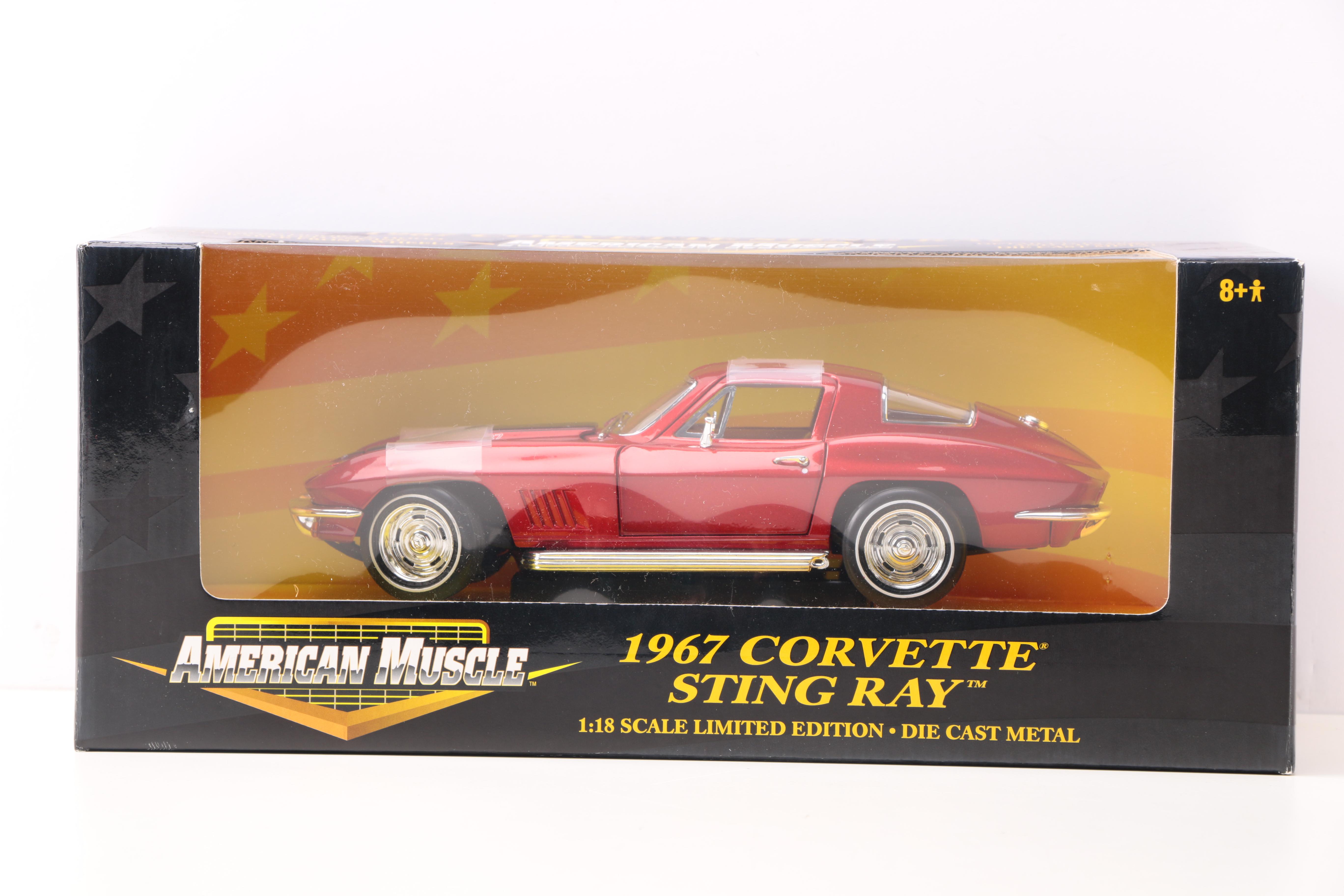 American Muscle by ERTL 1967 Corvette Sting Ray Die Cast Cars