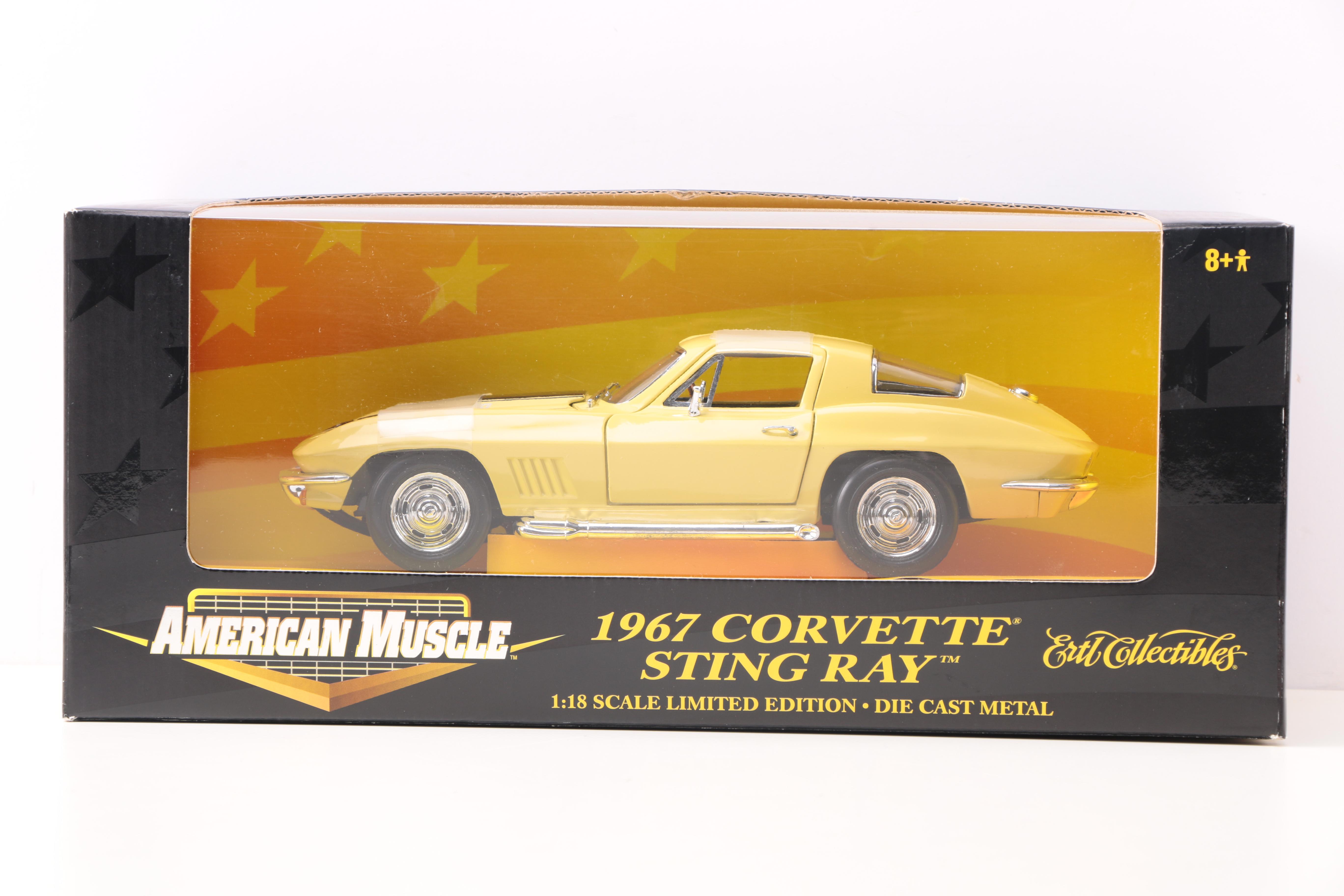 American Muscle by ERTL 1967 Corvette Sting Ray Die Cast Cars