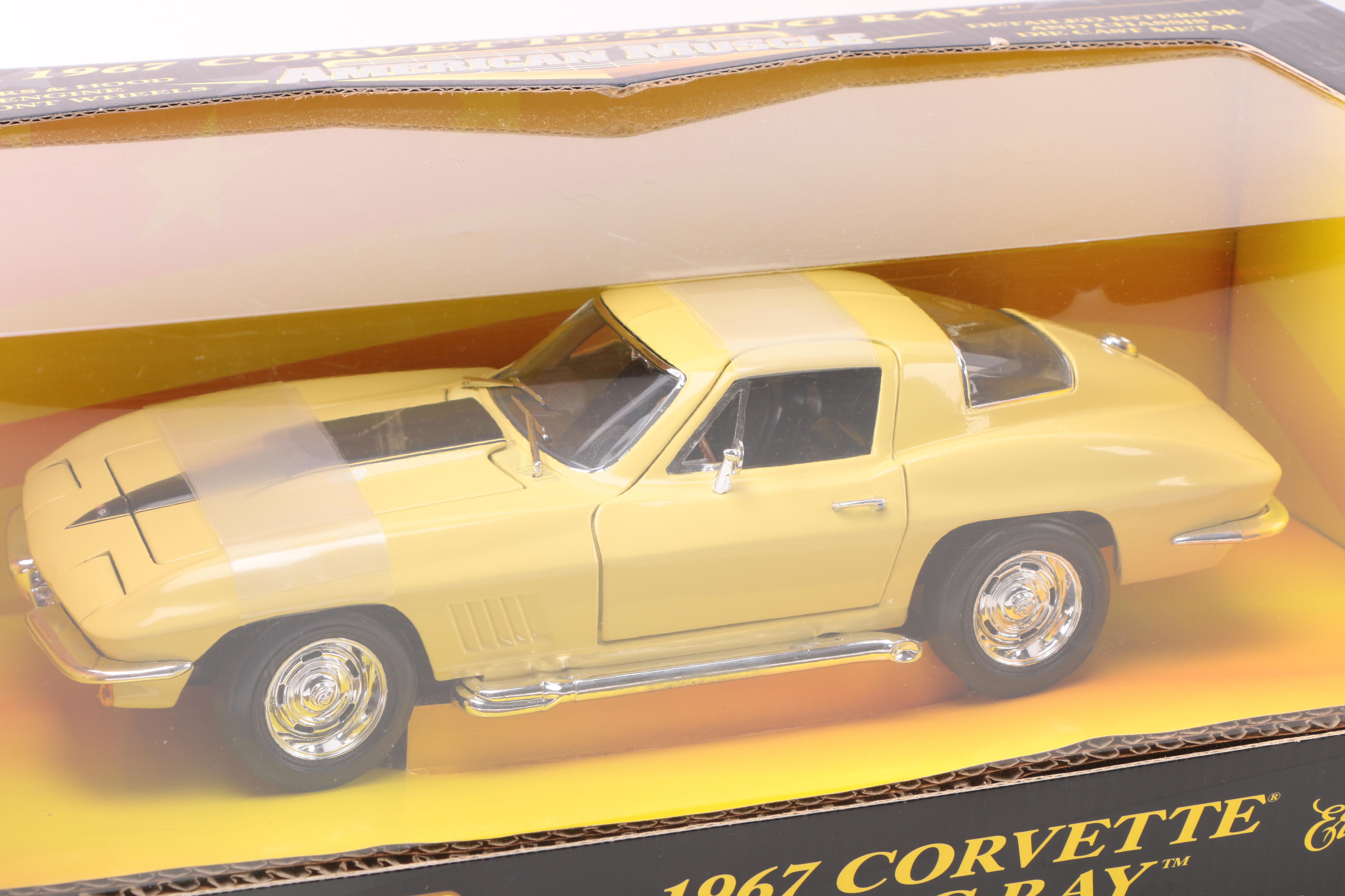 American Muscle by ERTL 1967 Corvette Sting Ray Die Cast Cars