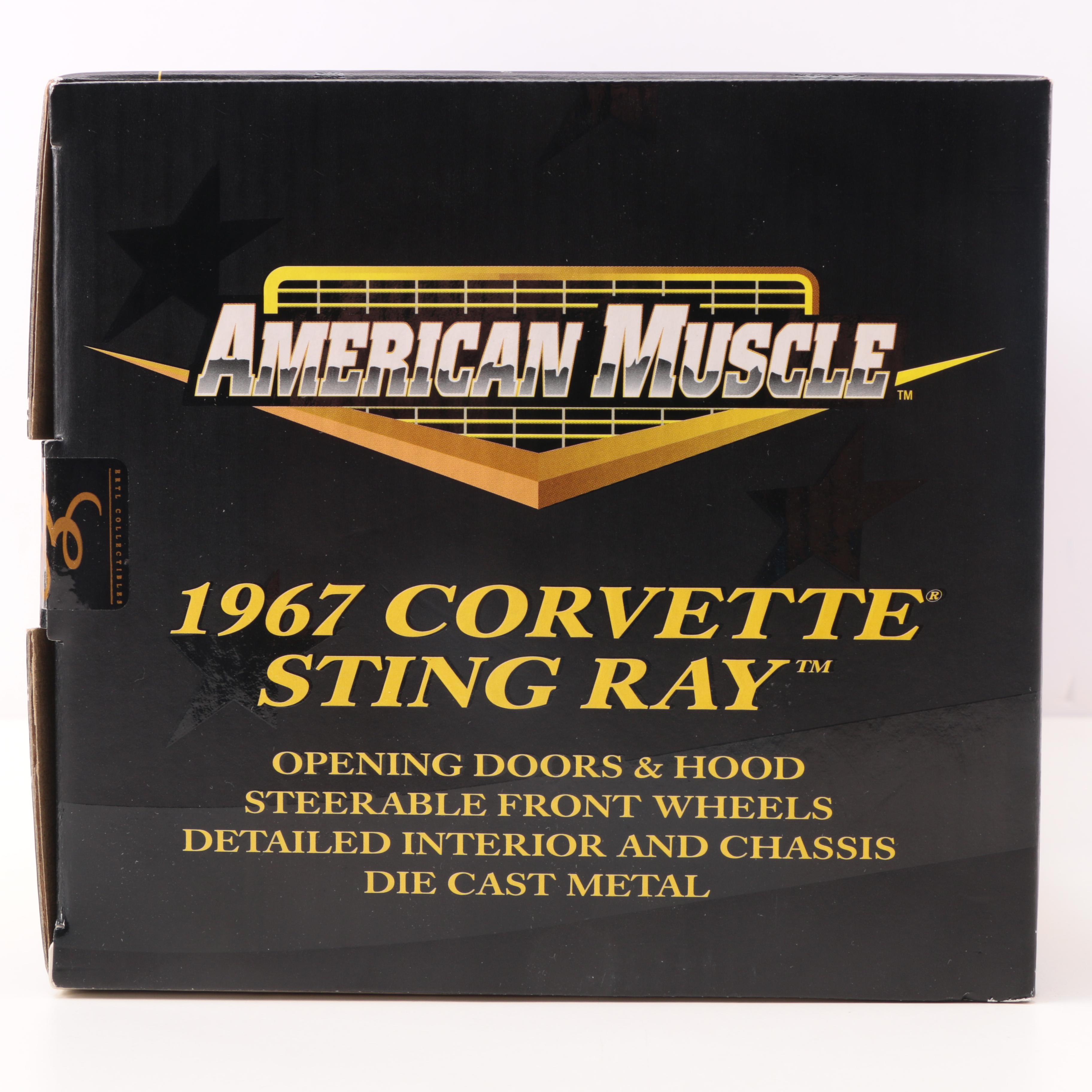 American Muscle by ERTL 1967 Corvette Sting Ray Die Cast Cars
