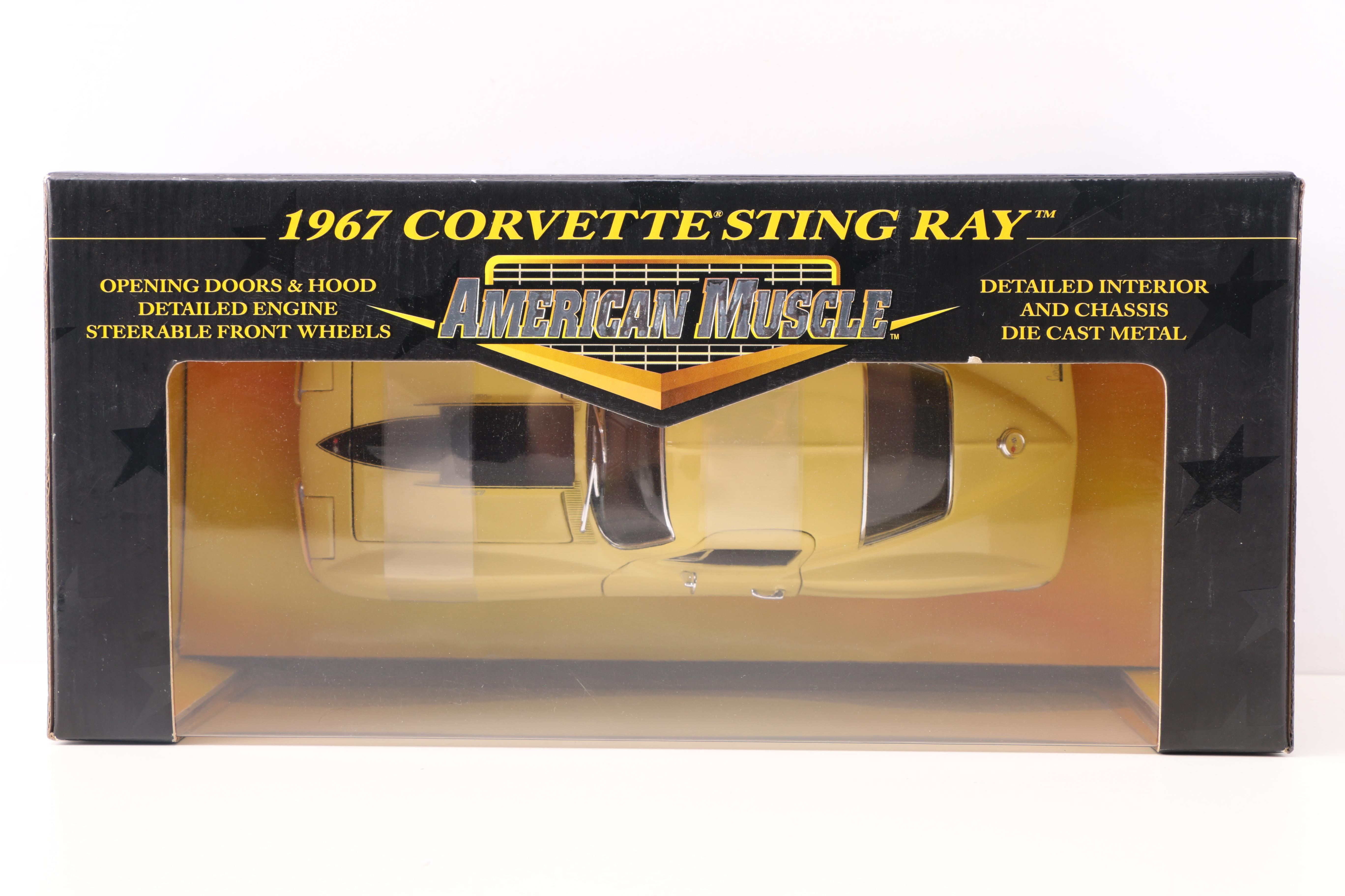 American Muscle by ERTL 1967 Corvette Sting Ray Die Cast Cars