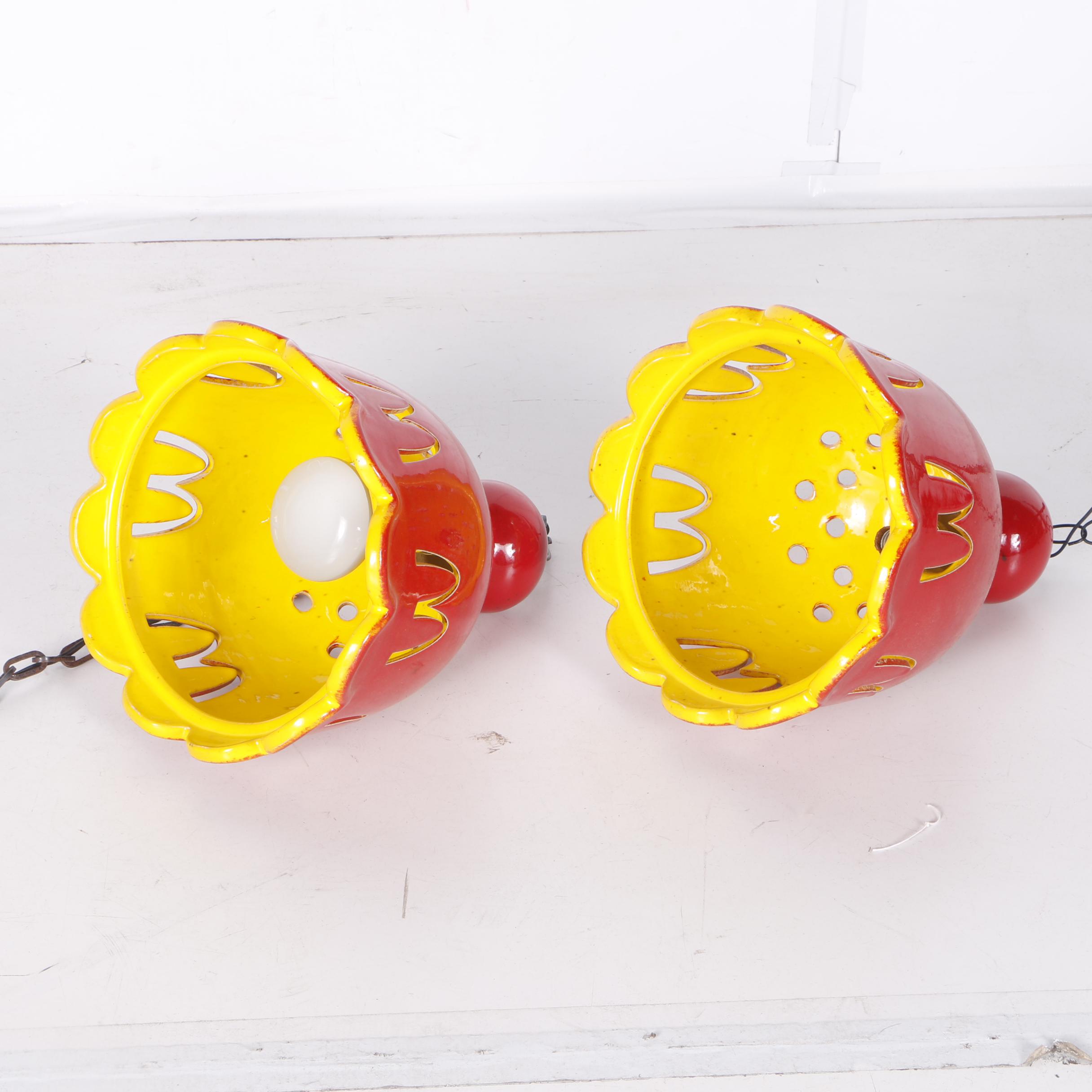 Vintage McDonalds Hanging Fixtures